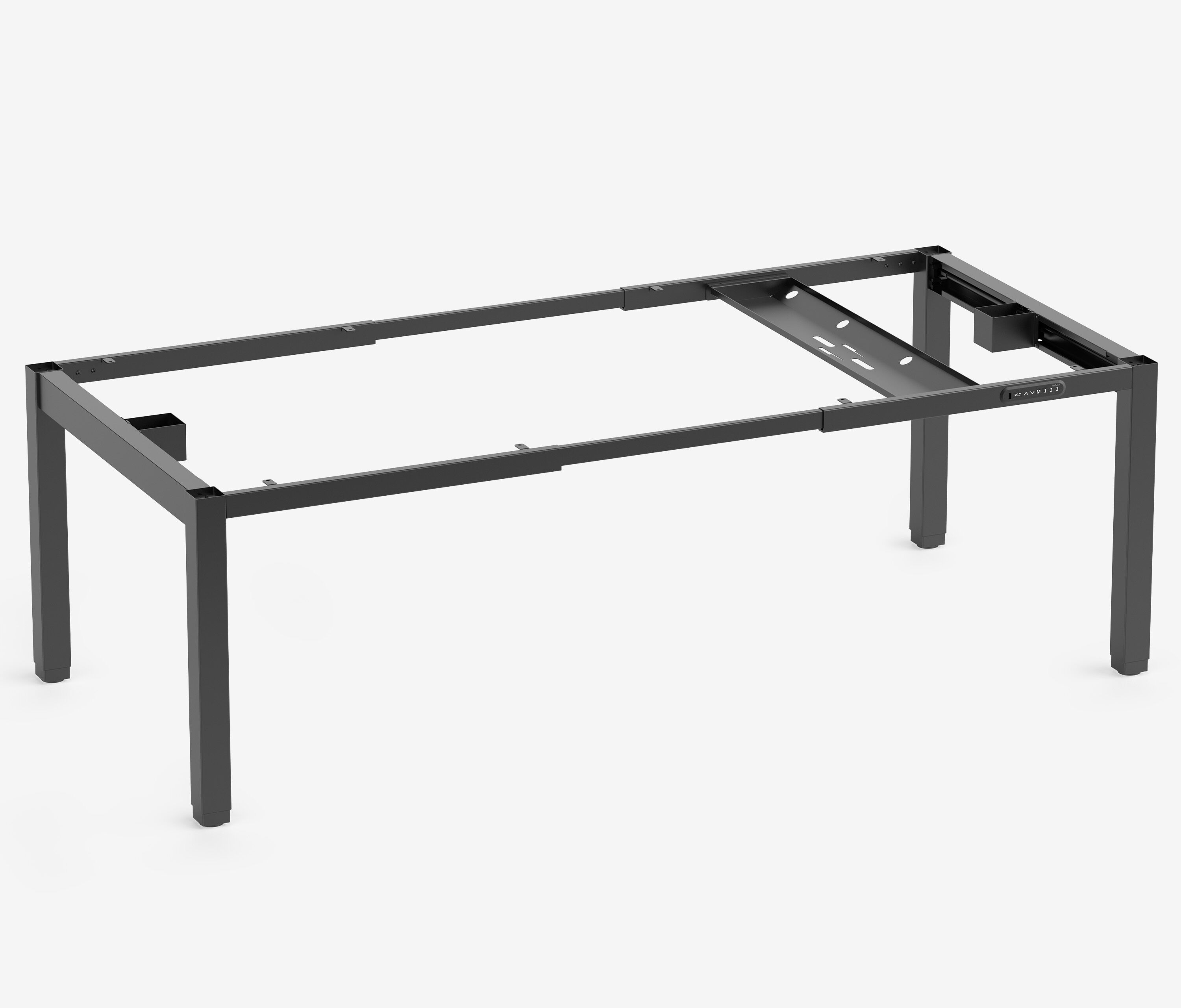 Primus 4-Bein Tischgestell XL Schwarz 80