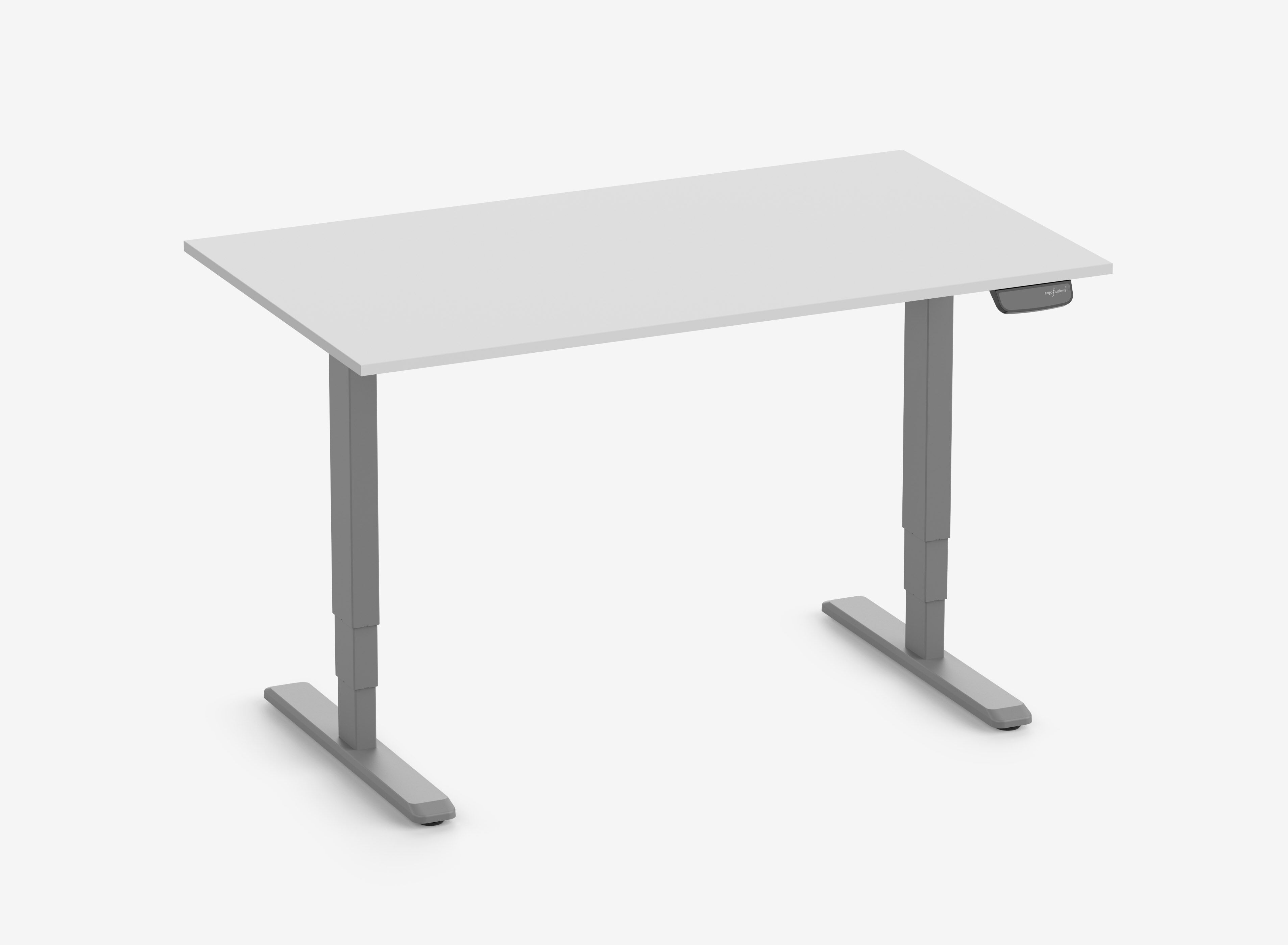 PRIMUS Schreibtisch XL Grau 200x90 Lichtgrau