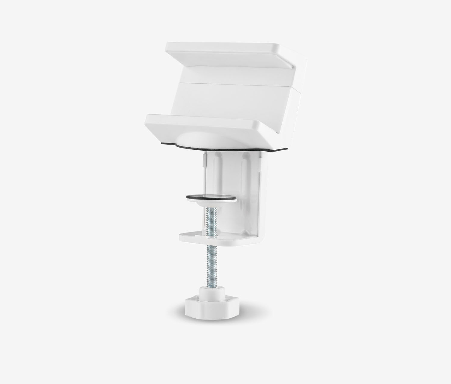 FOKUS Bureau + Stekkerdooshouder + Kabelslang Wit Notenhout 120x70