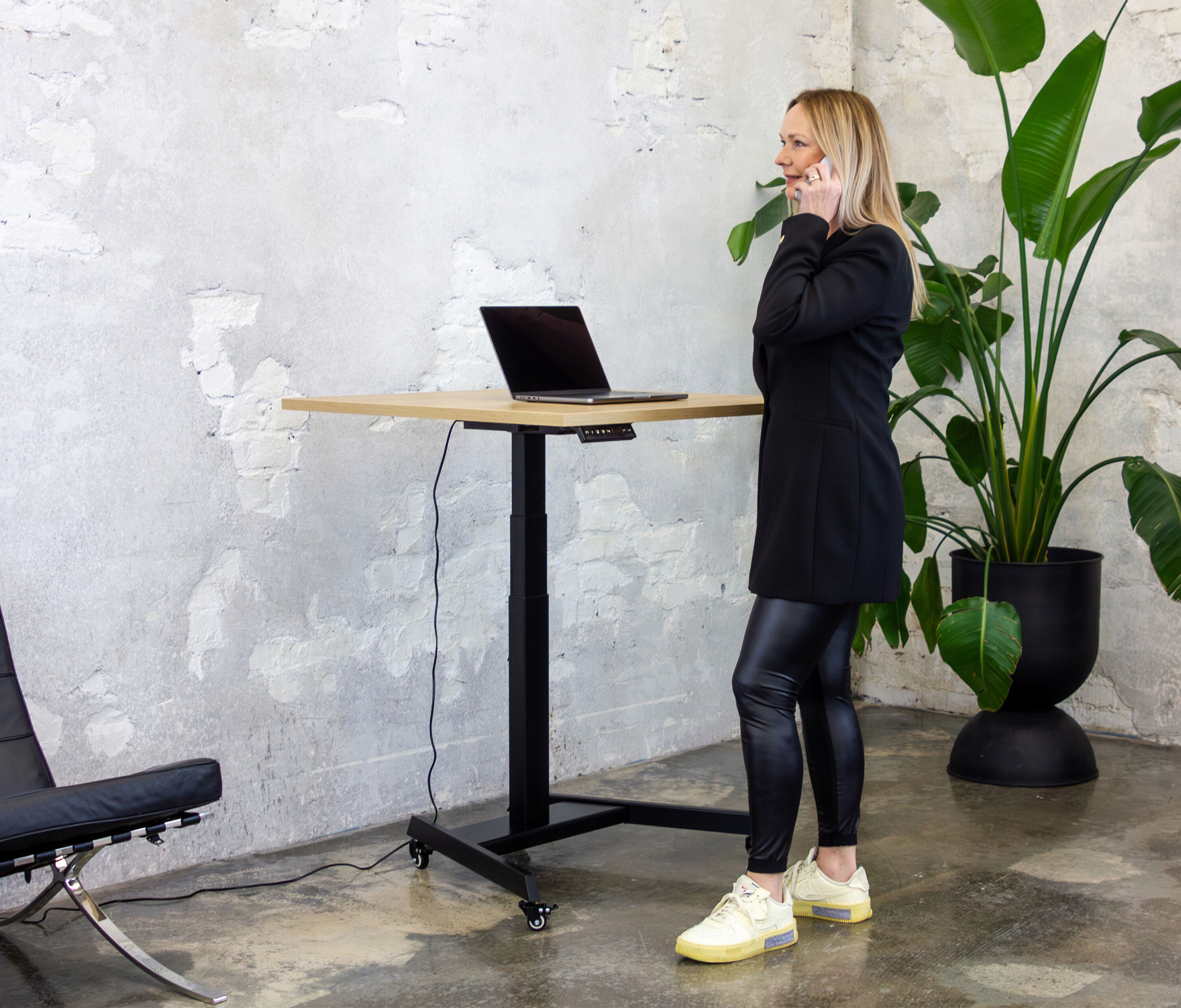 Tischgestell FOKUS Single Schwarz