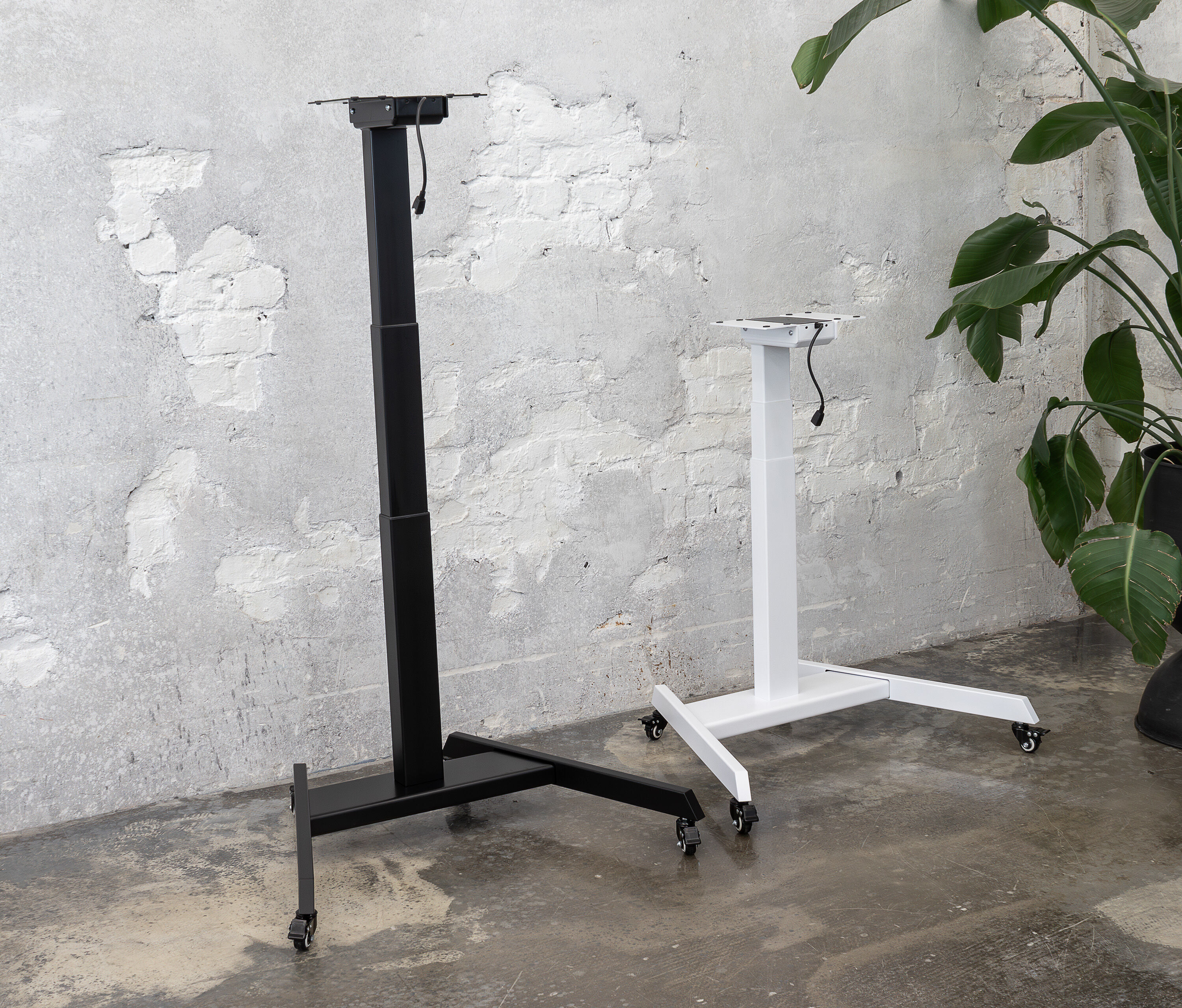 Tischgestell FOKUS Single Grau