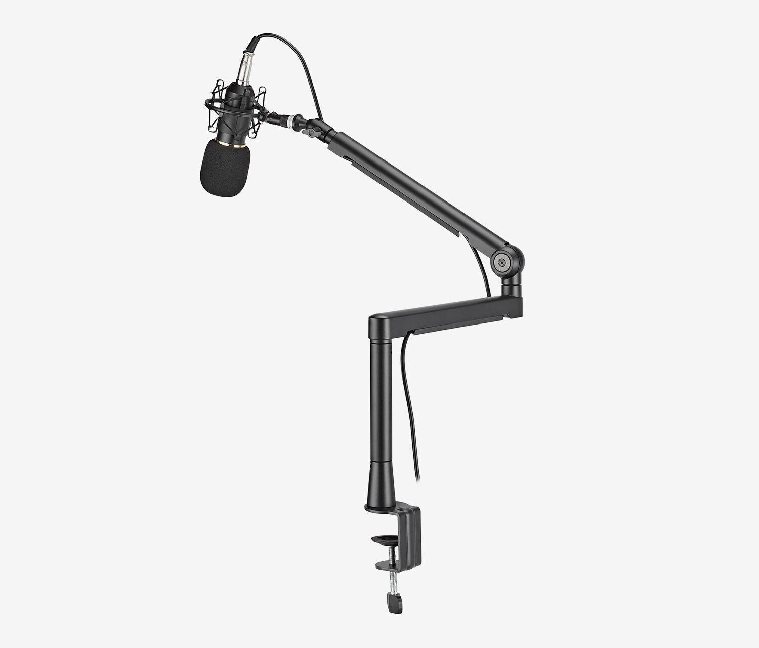 Mikrofon-/ Webcamarm mit 3 Gelenken