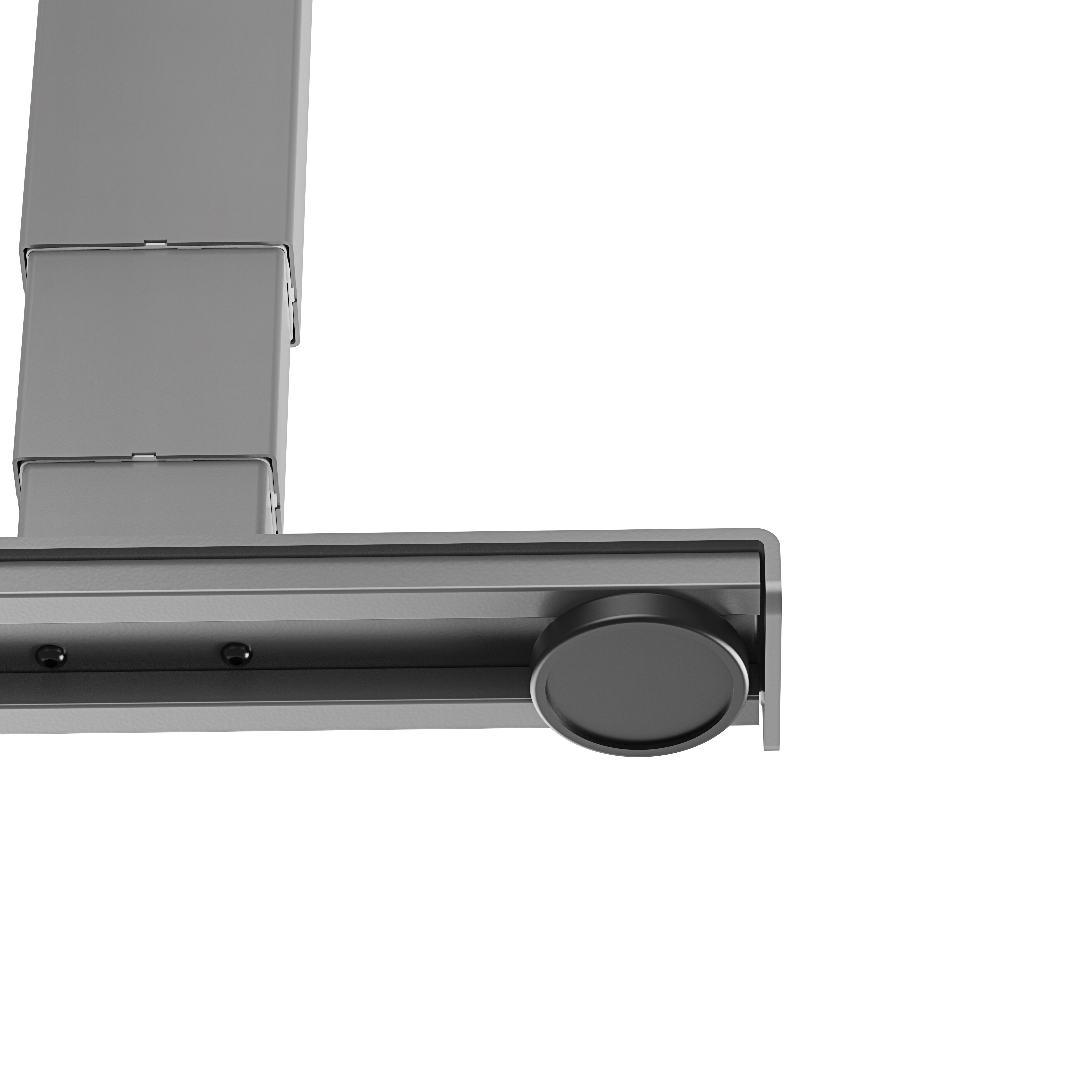 PRIMUS Schwerlasttisch, 1600 x 800 mm Grau Buchen Echtholzplatte