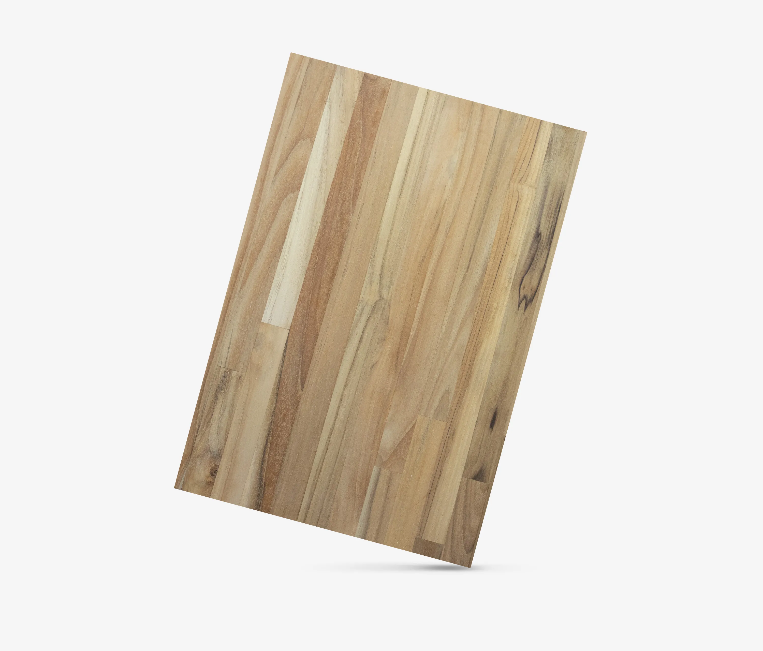 Teak Keilgezinkt 1400 x 800 mm 18 mm