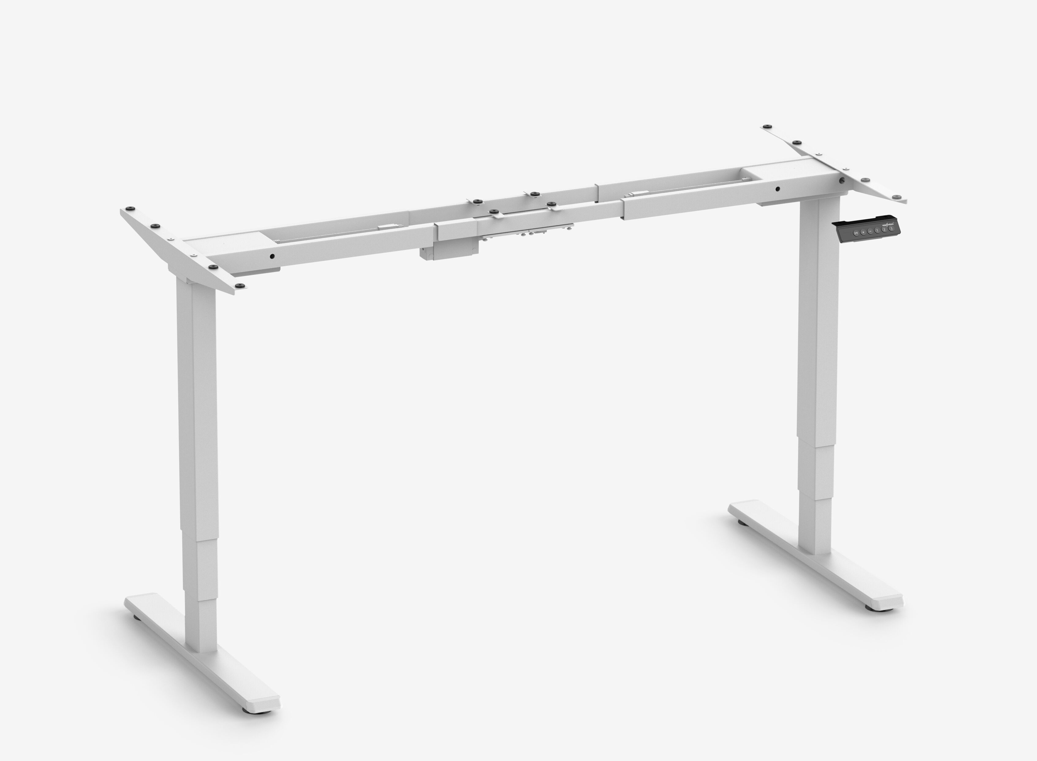 FOKUS Gamingschreibtisch Weiß 160x80 Cockpit Ocean