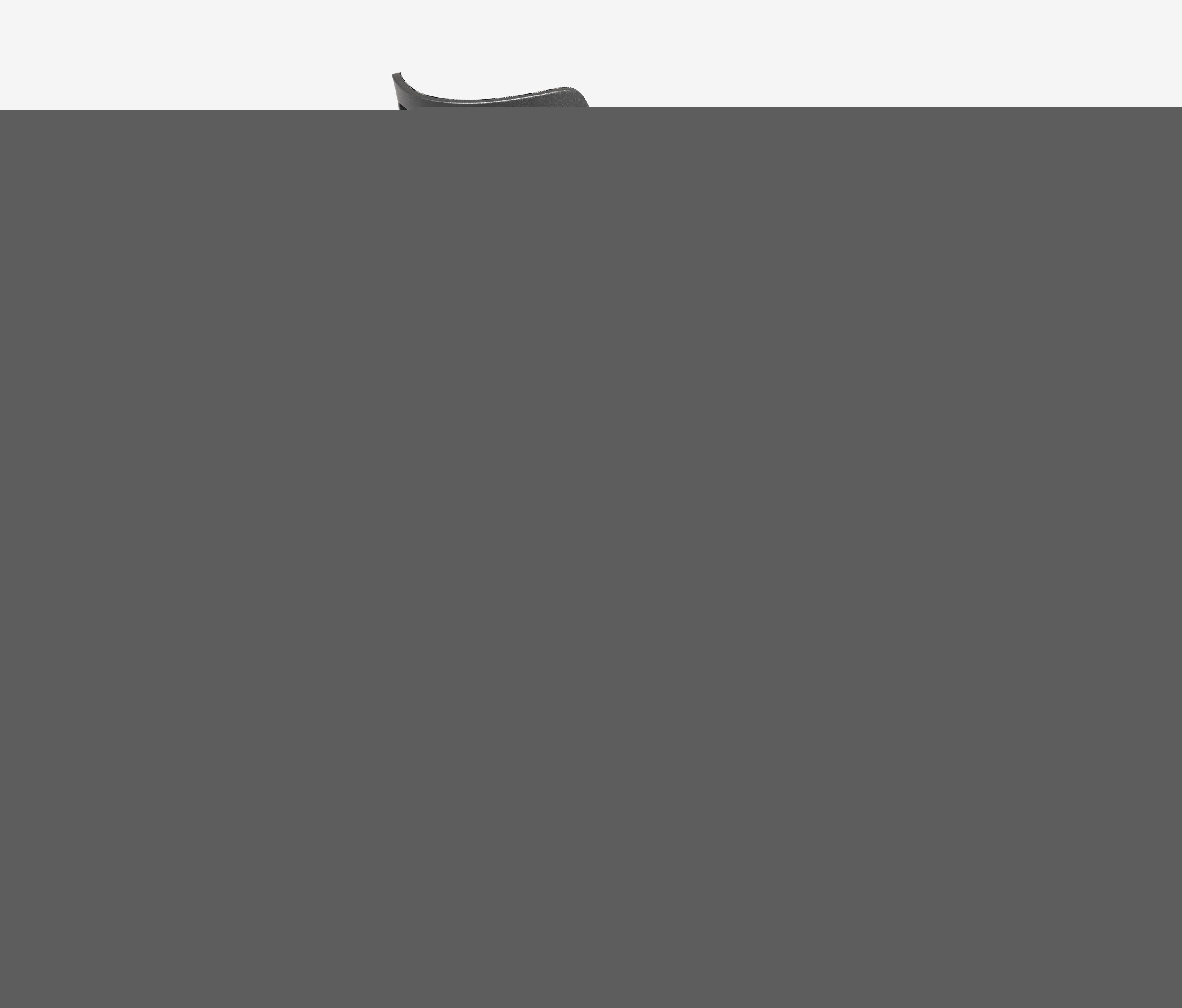 Bürodrehstuhl SENTA FX Mesh Niedrig Schwarz Silber