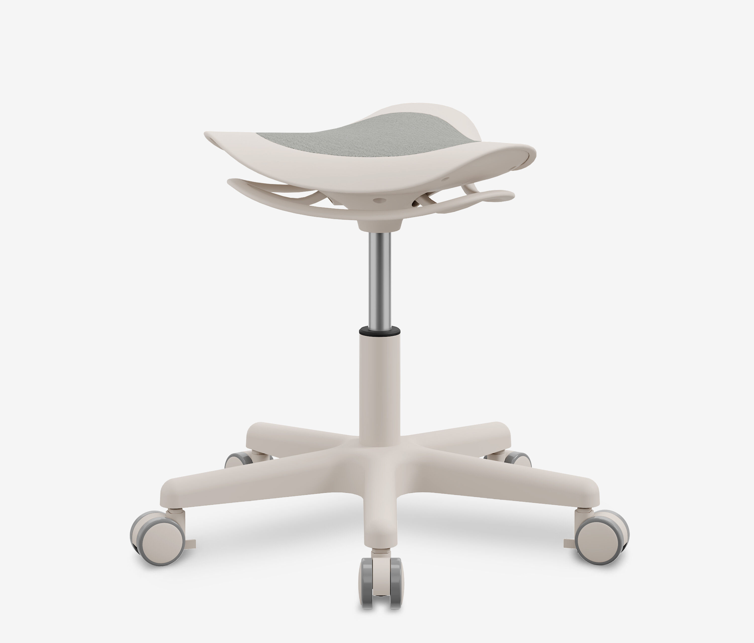 Ergonomischer Kinderhocker Linny Grau 