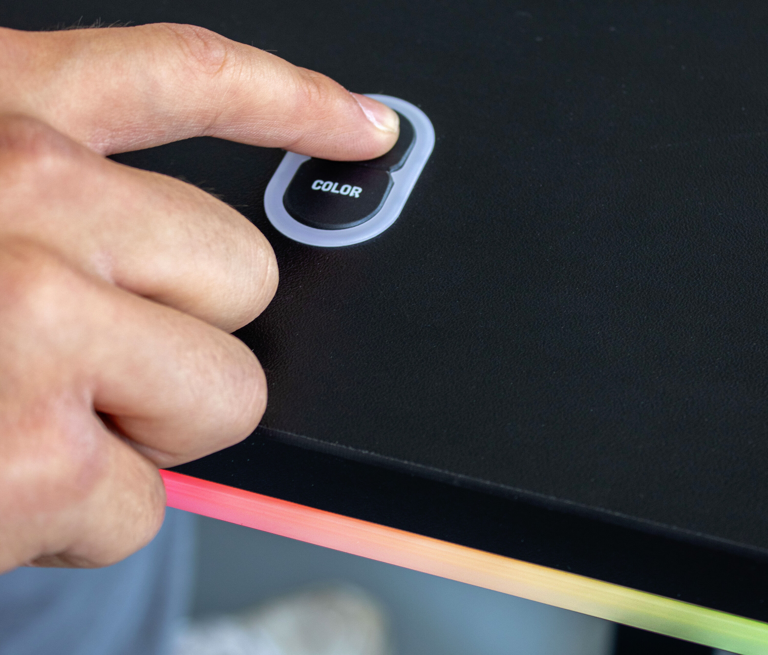 LED Gaming Tischplatte 1600 x 800 x 19 mm