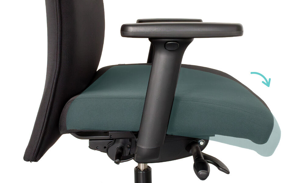 UNTERSTÜTZENDE SITZNEIGUNG