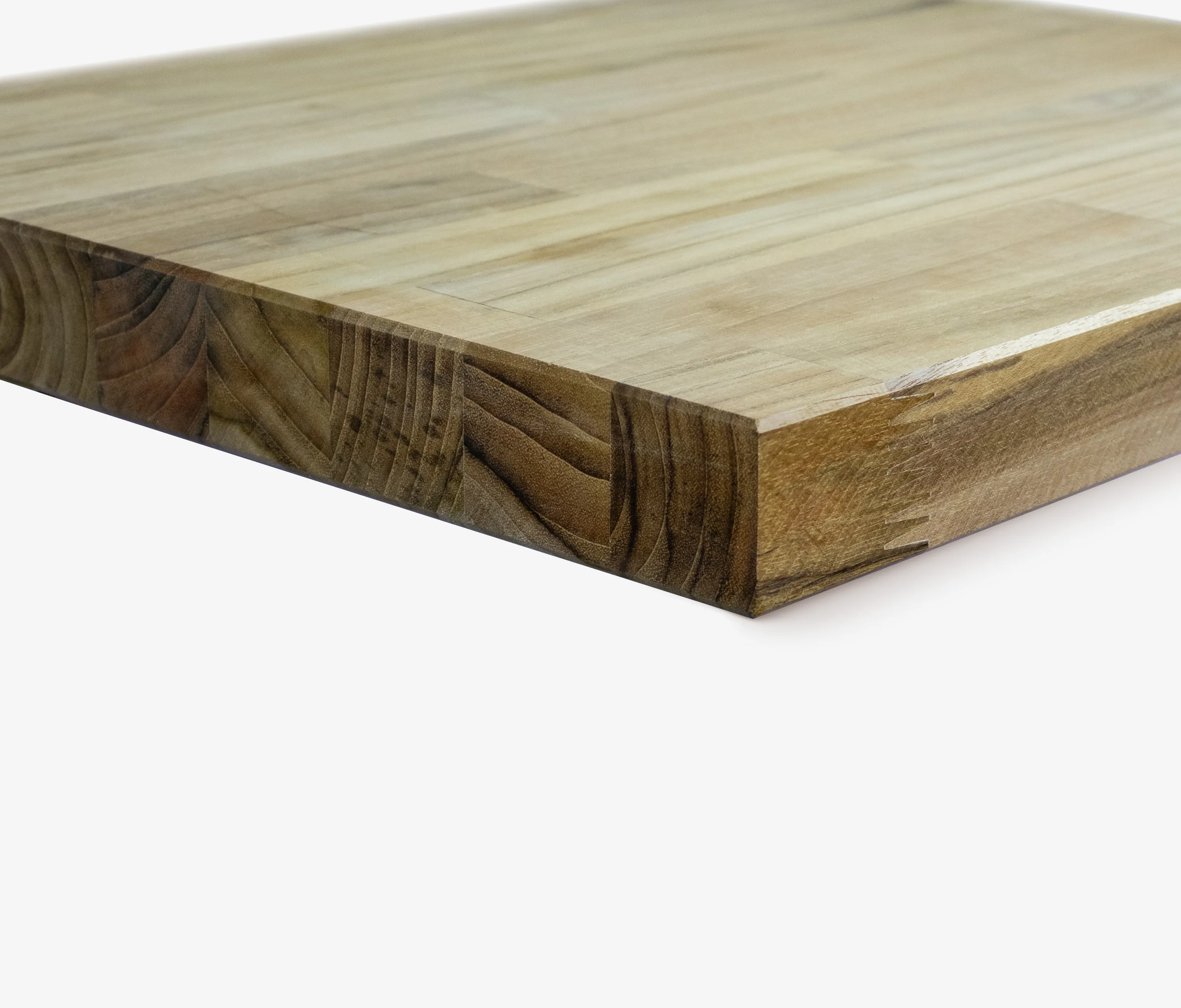 Teak Keilgezinkt 1400 x 800 mm 18 mm