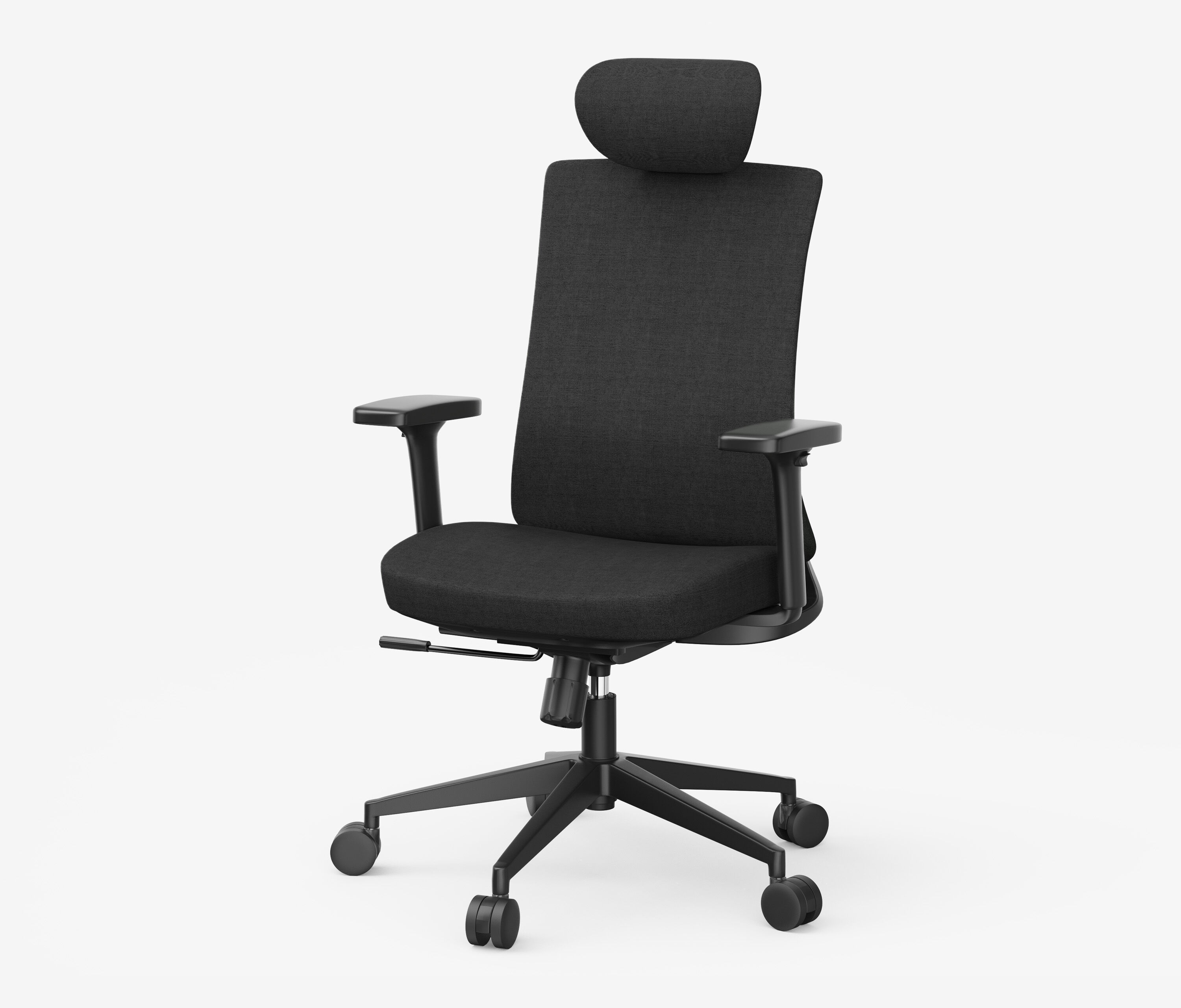 FOKUS + Stuhl Schwarz Eiche Normal 1200 x 70 x 19 mm