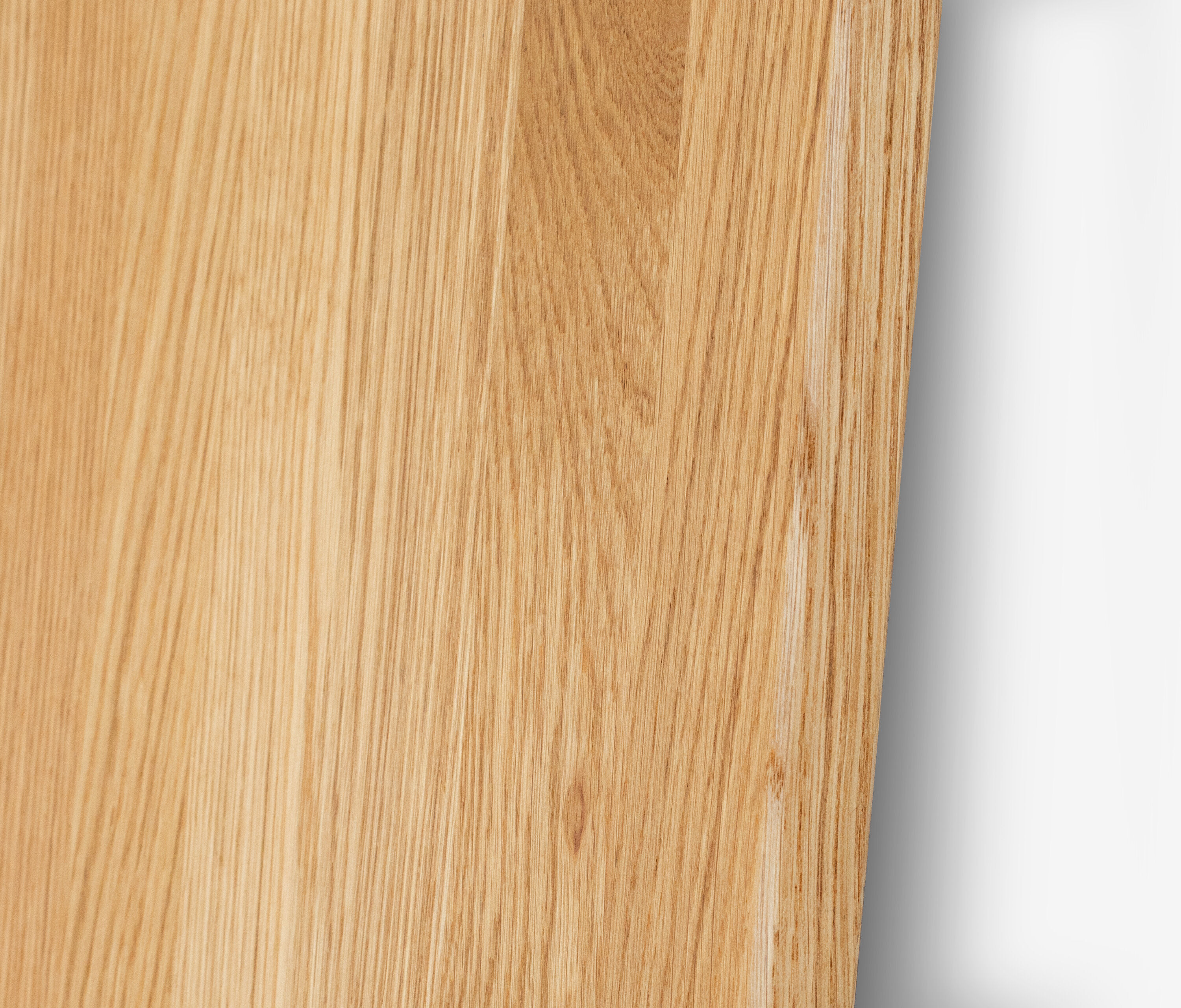 Eiche Echtholzplatte durchgängige Lamelle, 1400 x 800 x 20 mm