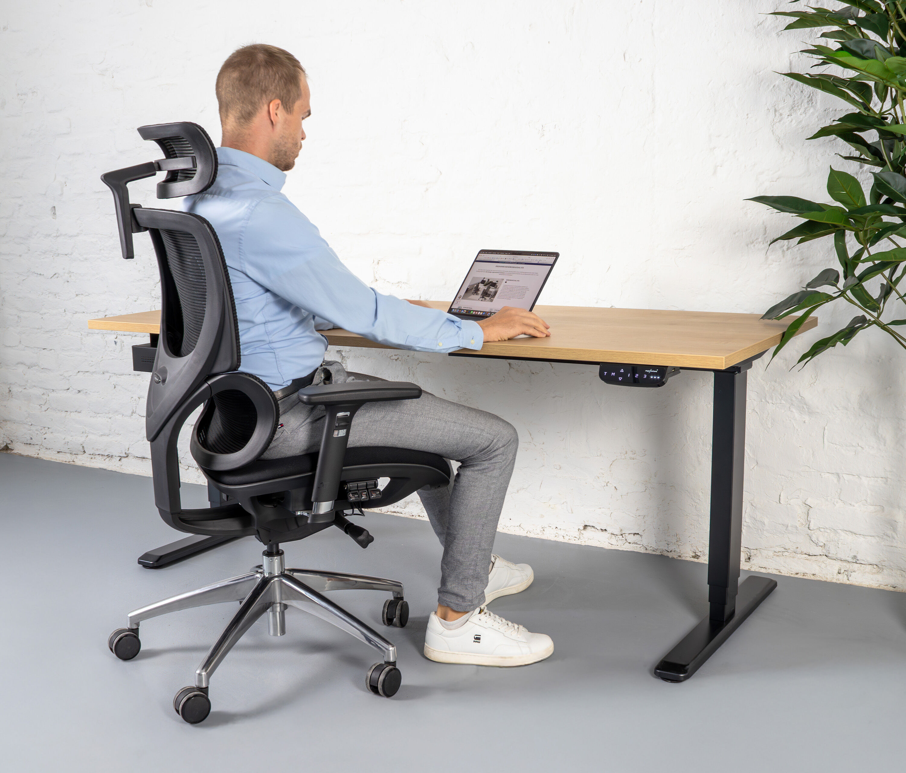 PRIMUS + Stuhl SENTA FX 140x80 Schwarz Birke
