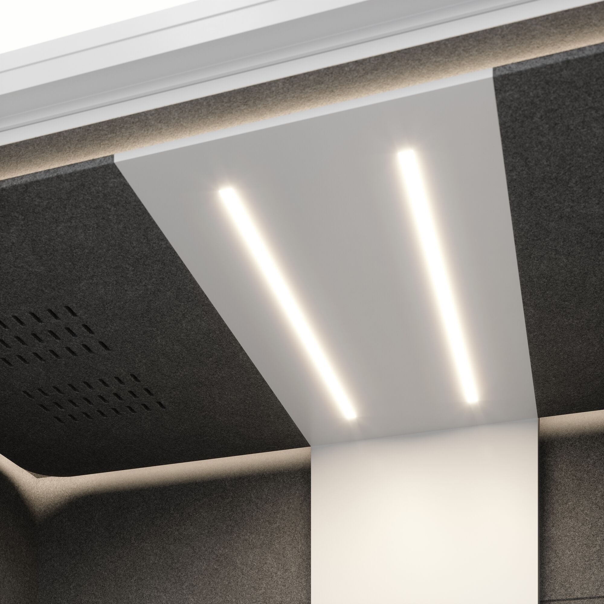 Meetingbox Quattro Weiß Anthrazit Kaffee Grau Standard Weiß