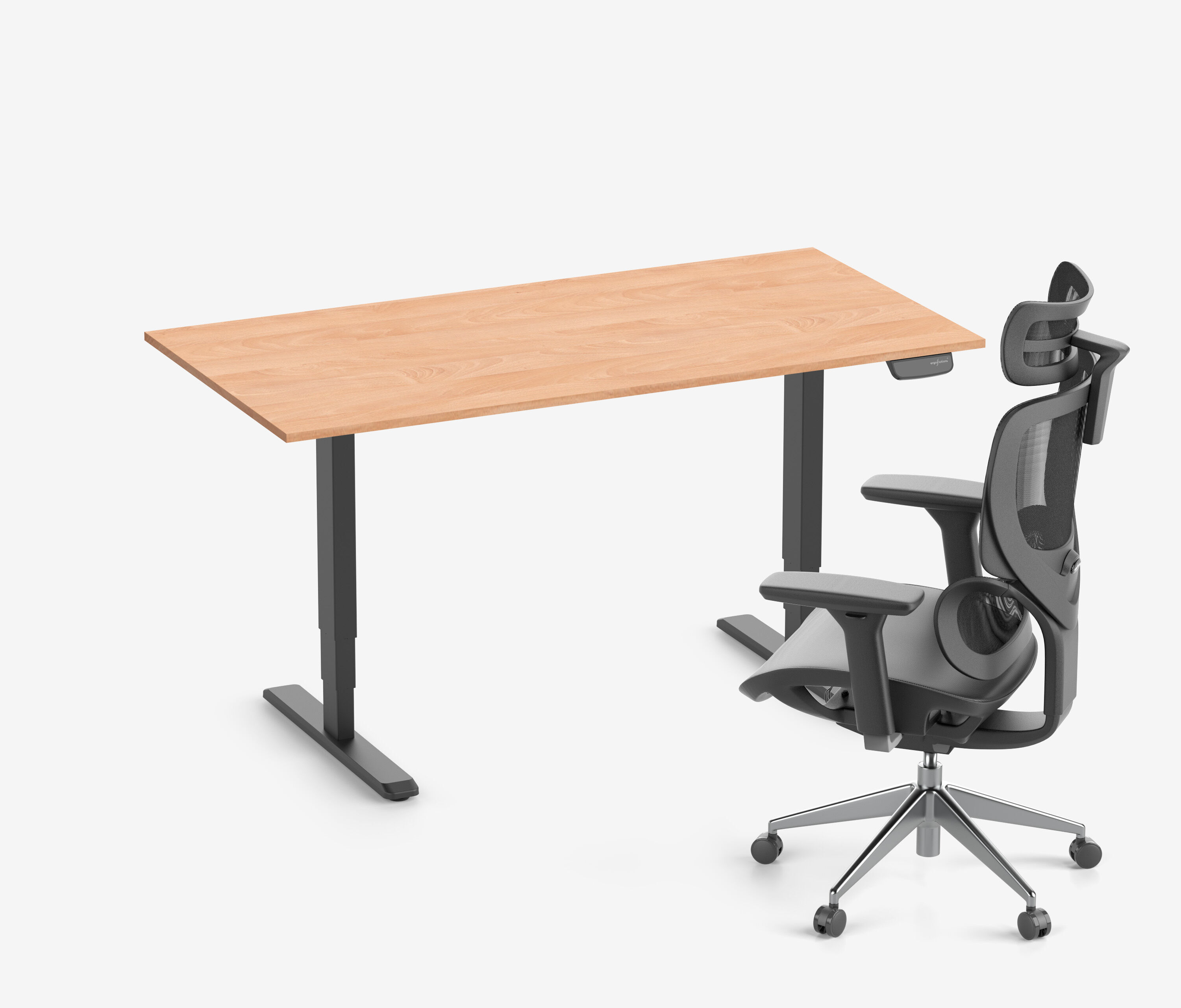 PRIMUS + Stuhl 140x80 Schwarz Buche