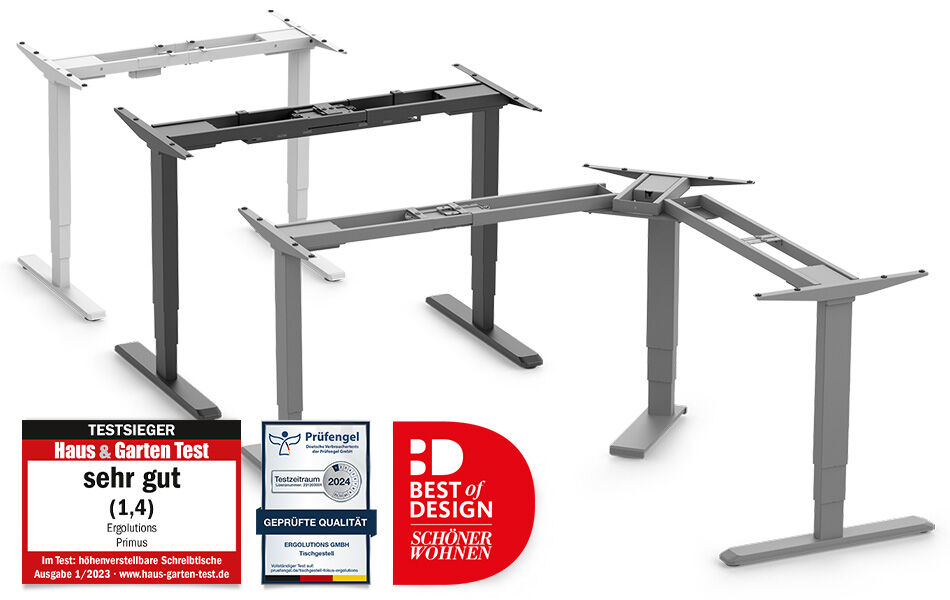  Elektrisch höhenverstellbare Tischgestelle 