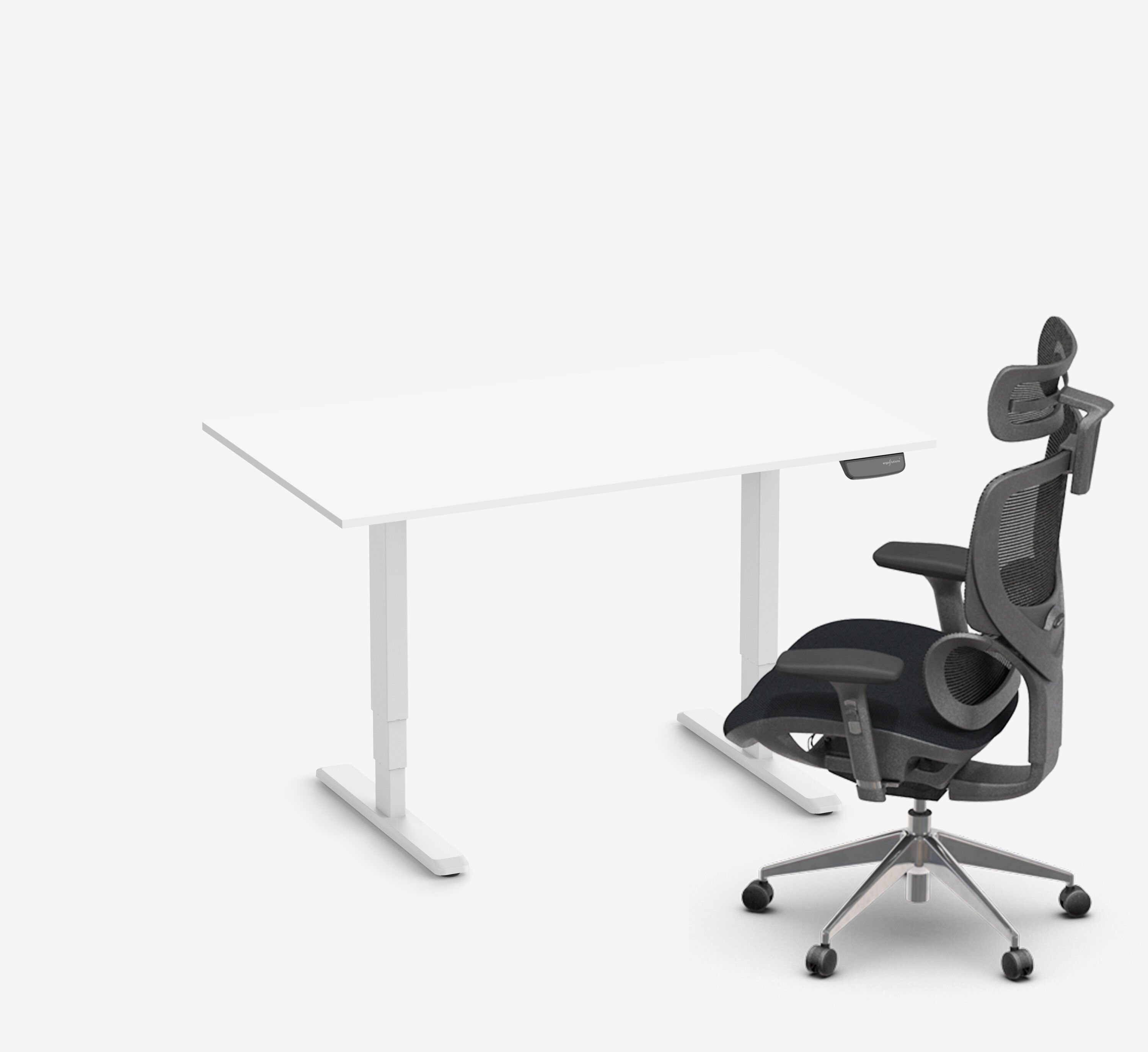 PRIMUS + Stuhl Weiß 140x80 Weiß