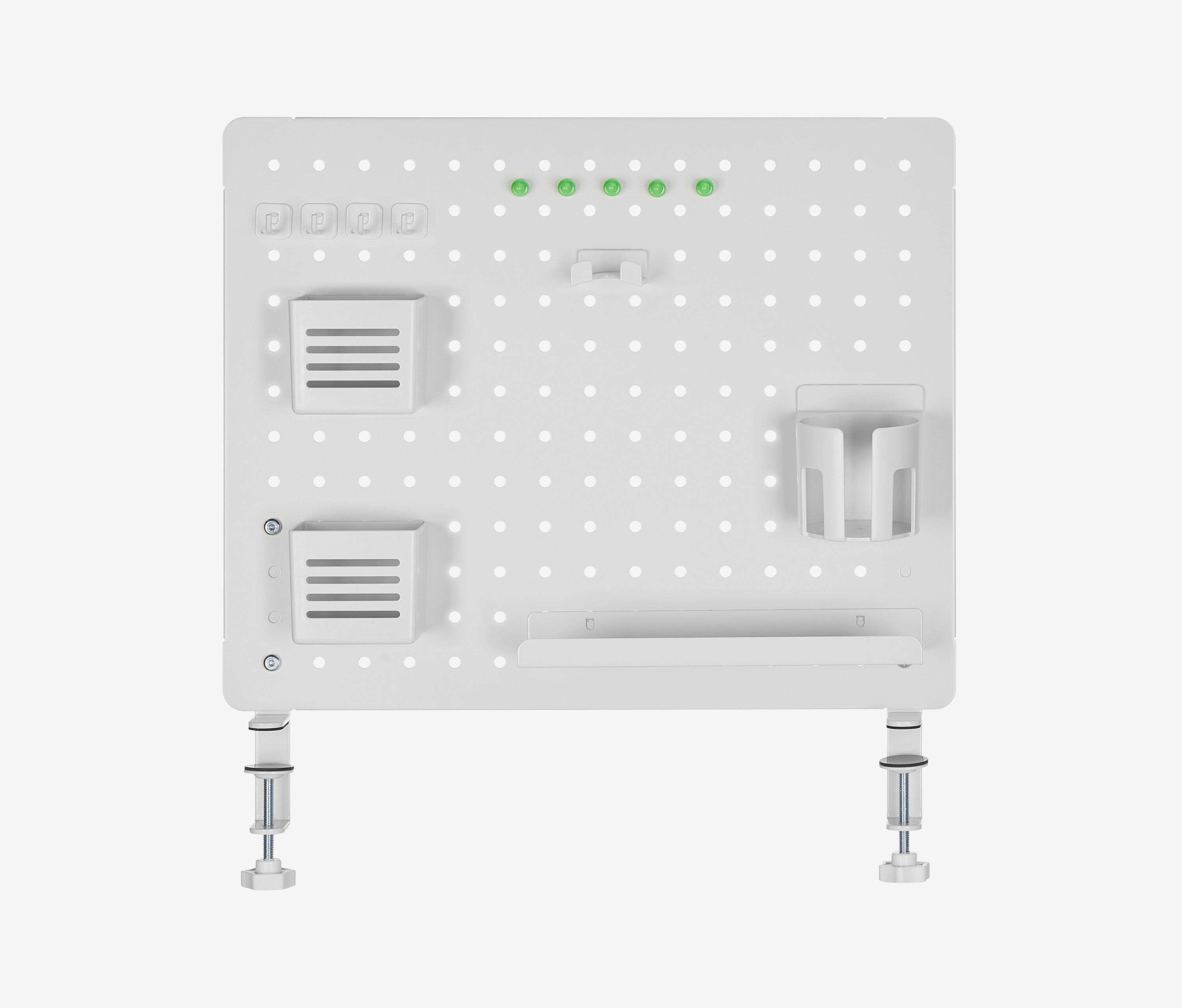 Schreibtisch Organizer Board Weiß