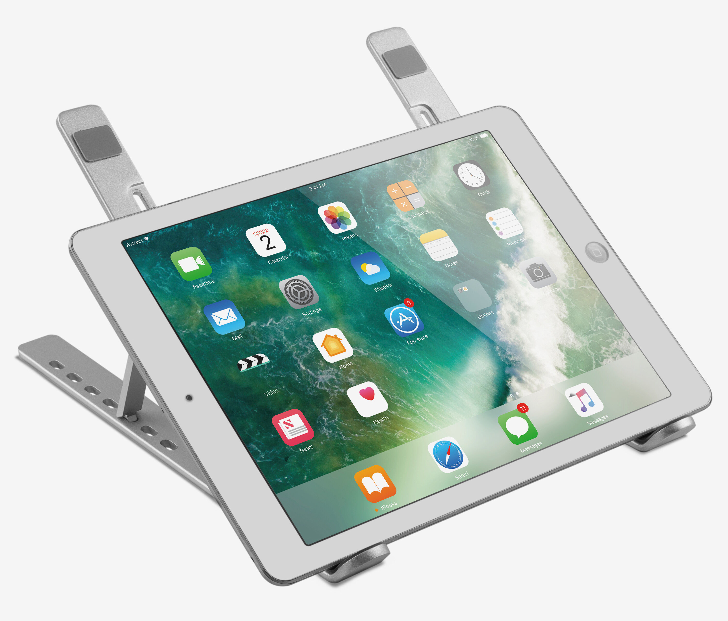 Mobiler Aluminium Laptopständer