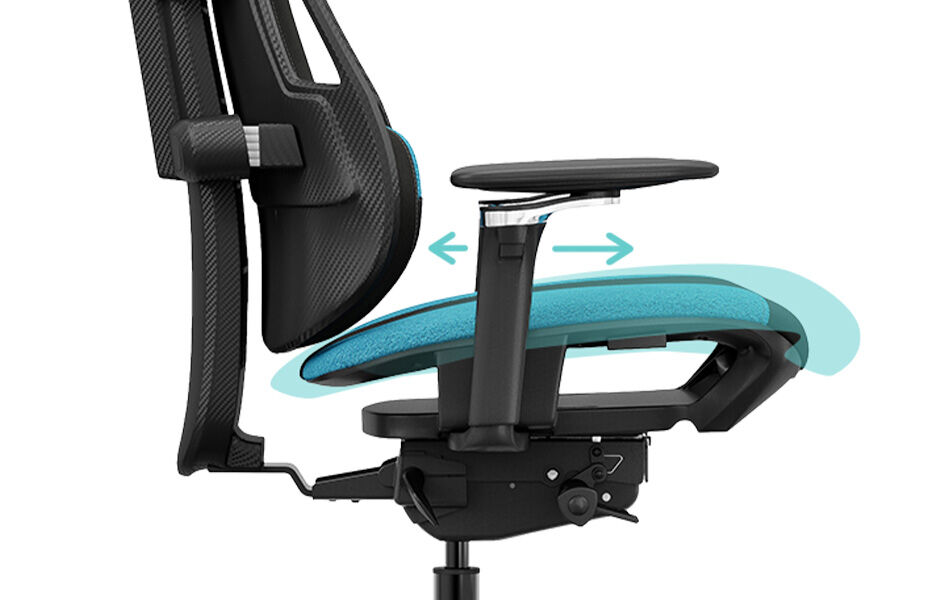 VERSTELBARE ZITDIEPTE