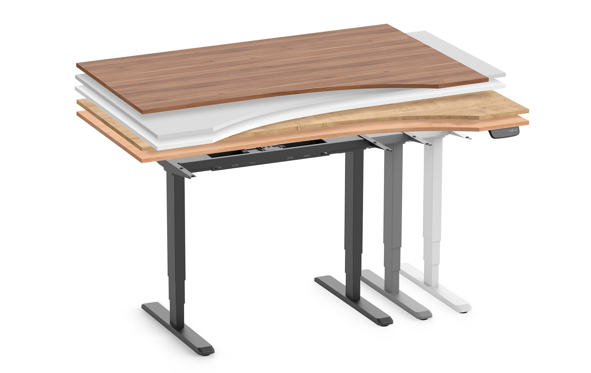 PRIMUS FREIFORM SCHREIBTISCH– IN 108 VARIANTEN VERFÜBAR