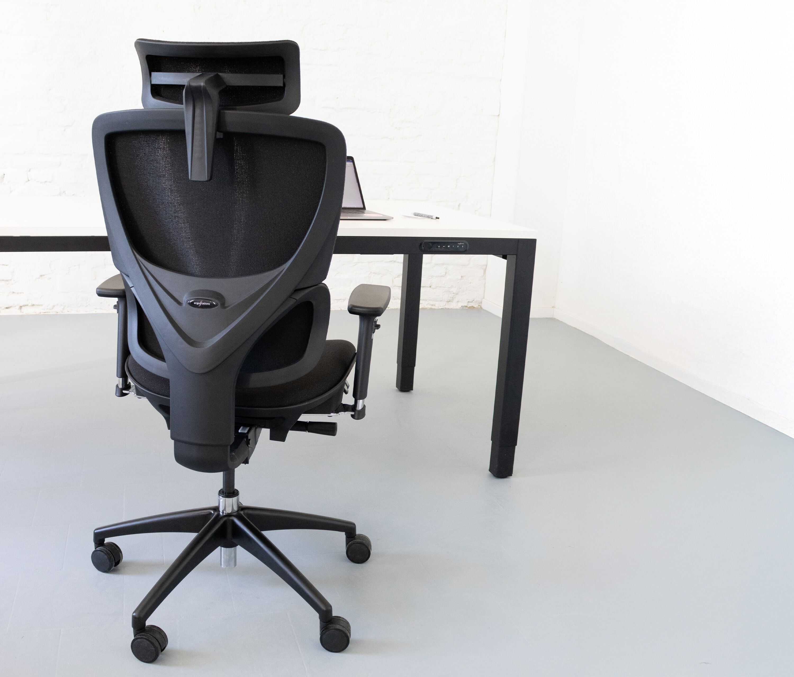 Bureaustoel Senta FX Polster Laag Zwart Zwart