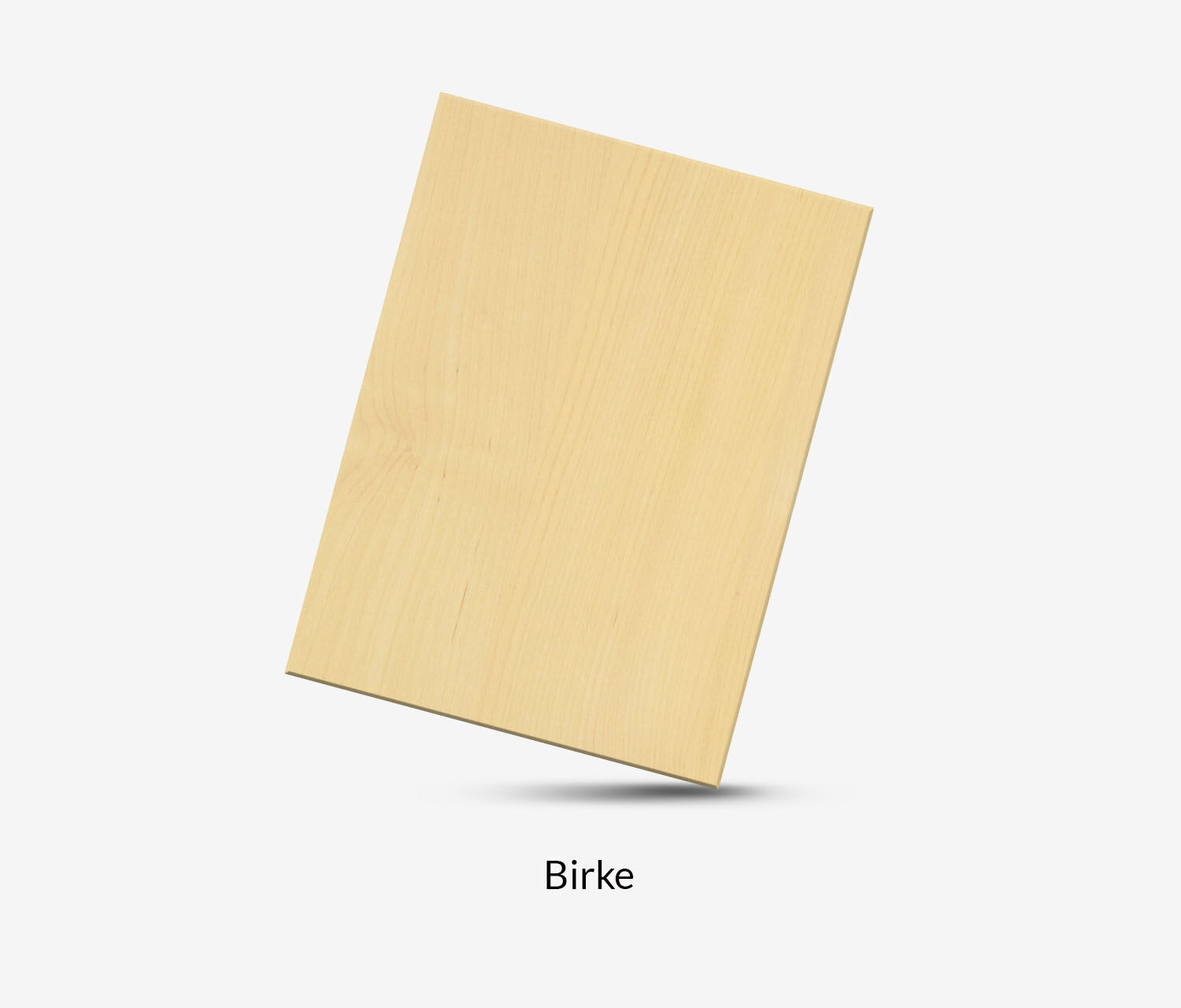 PRIMUS Speed Rechteckschreibtisch, Gestell Weiß, Tischplatte 1200 x 700 x 19 mm Birke