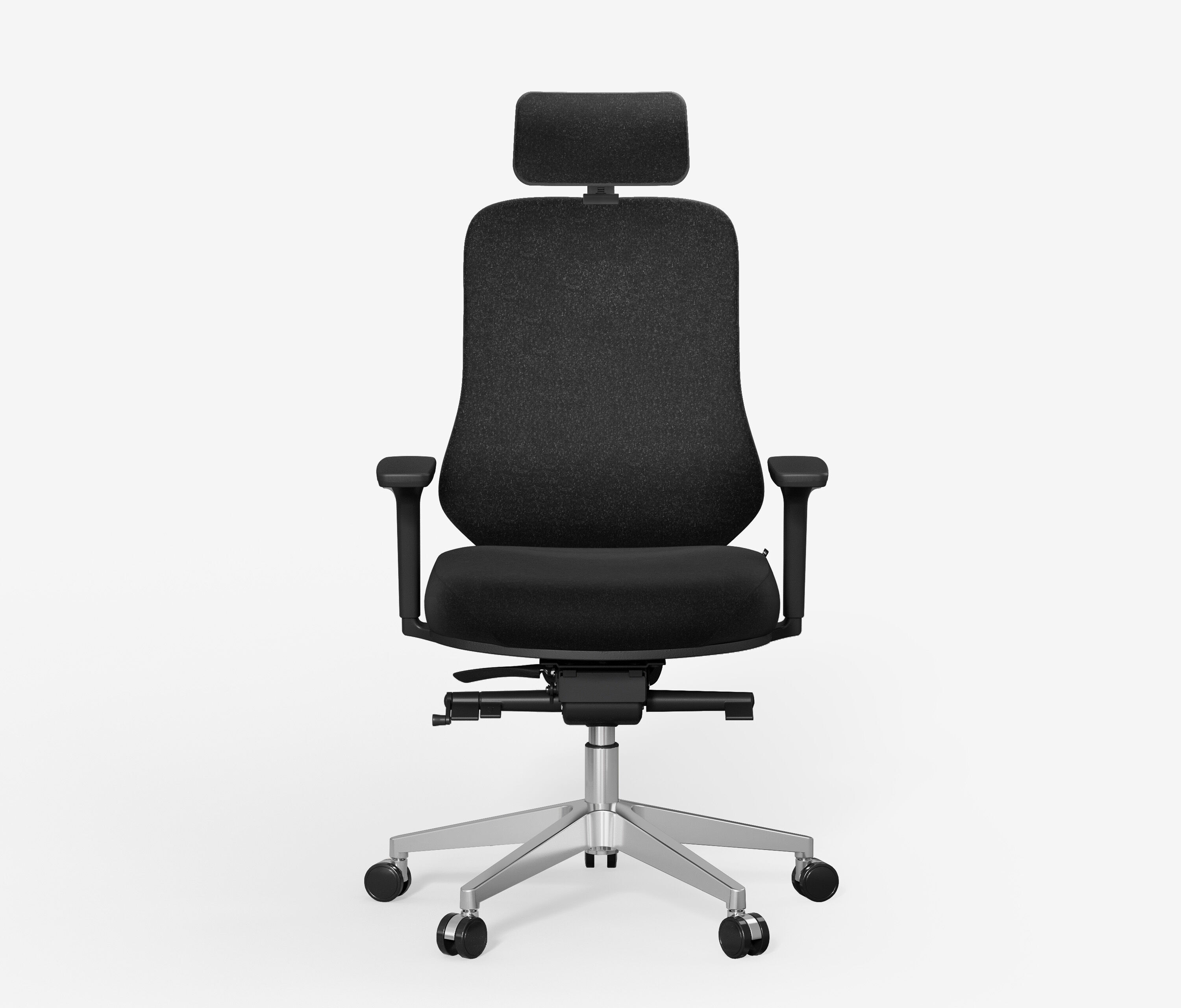 Bürodrehstuhl SENTA Schwarz Hoch