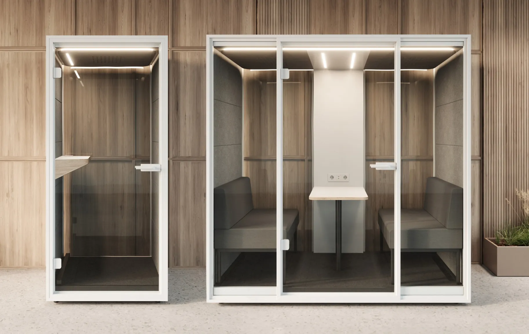 UNGESTÖRTE GESPRÄCHE UND MEETINGS