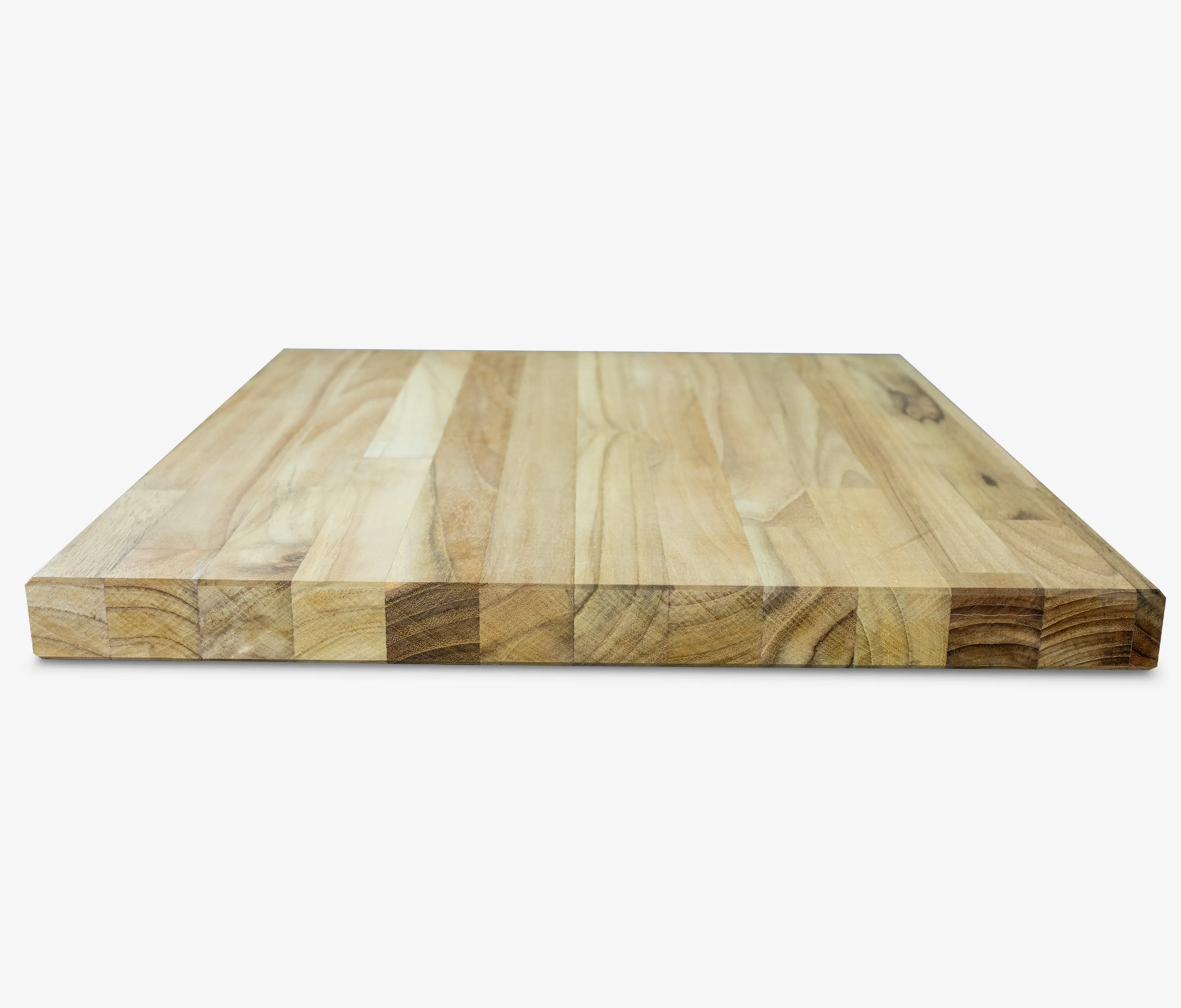 Teak Keilgezinkt 1400 x 800 mm 18 mm