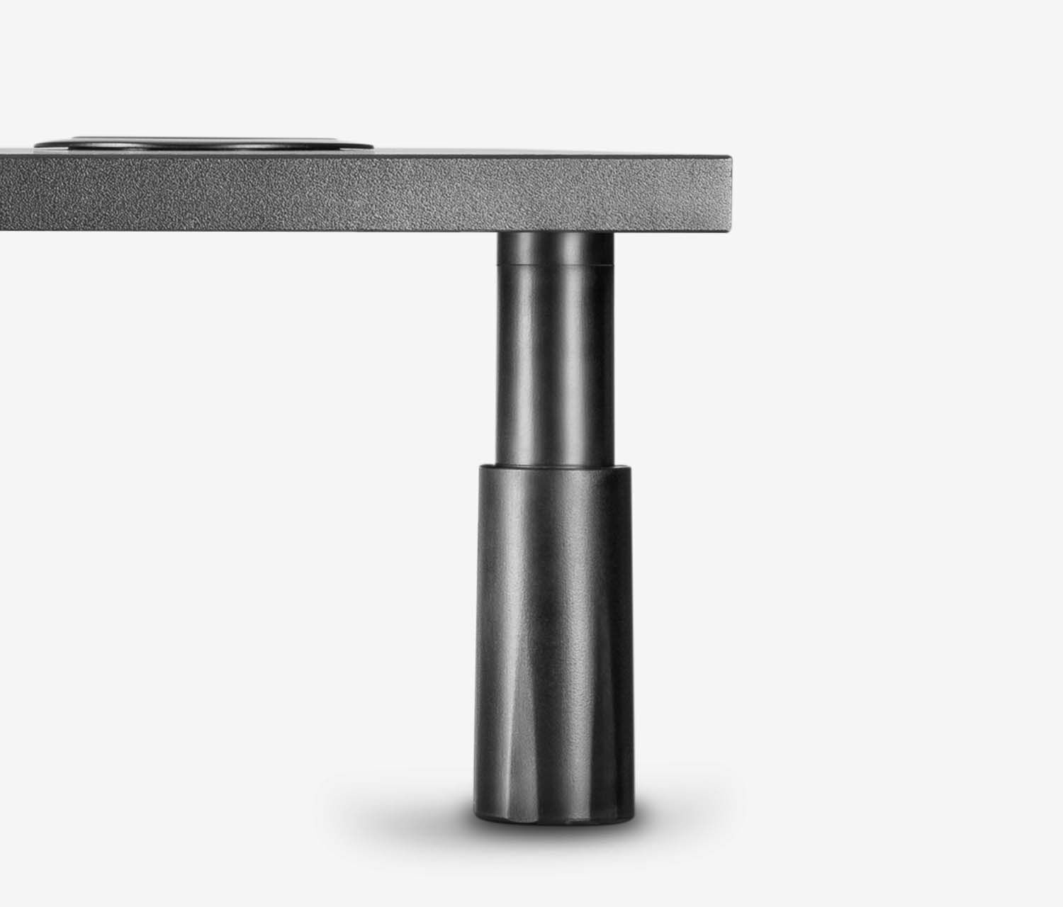 Monitorverhoging met geïntegreerde Qi-oplader