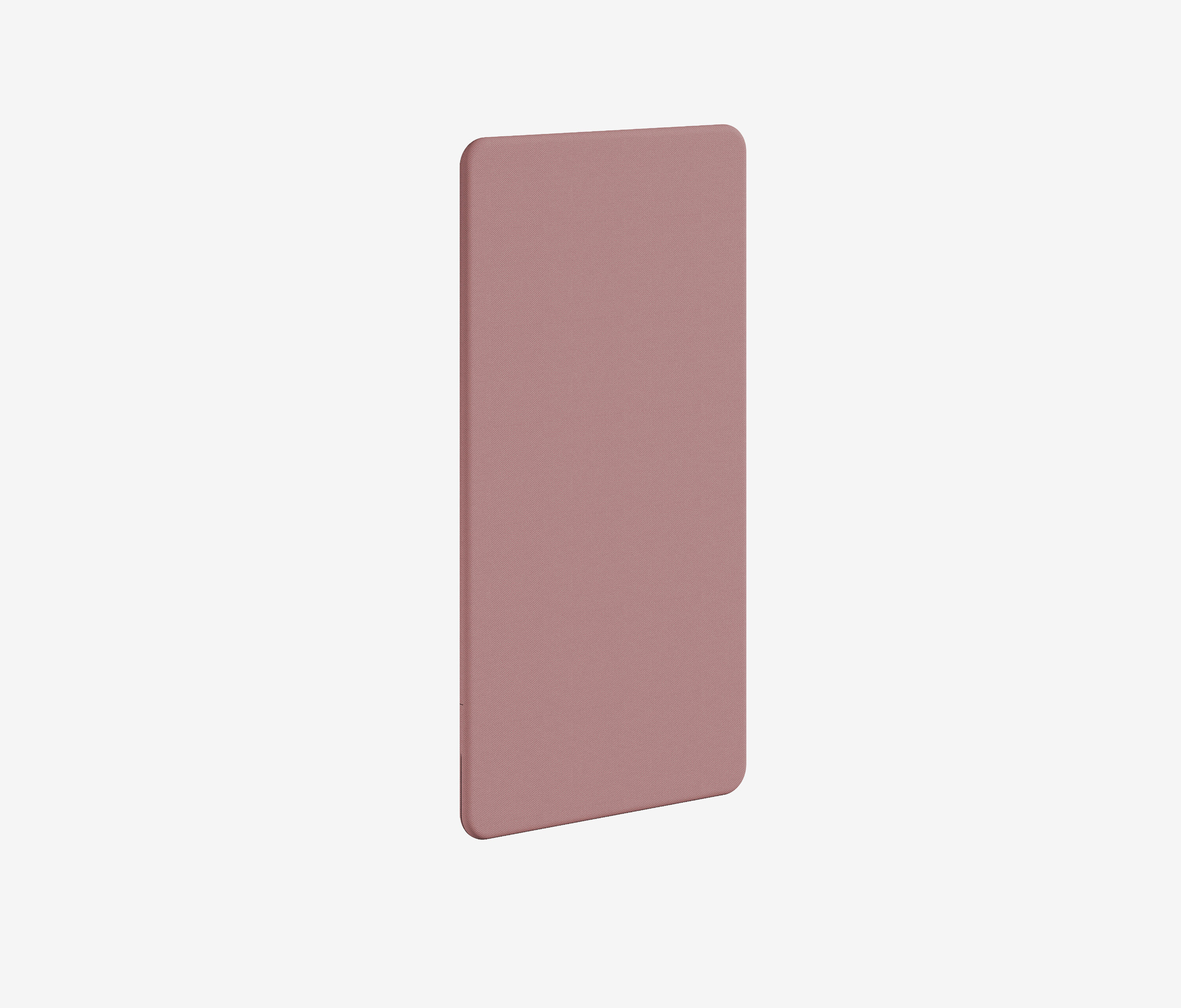 Mobiele textiel akoestische scheidingswand Roze Wit 170x80cm