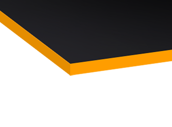 FOKUS Gamingschreibtisch Schwarz 160x80 Rechteck Sundown