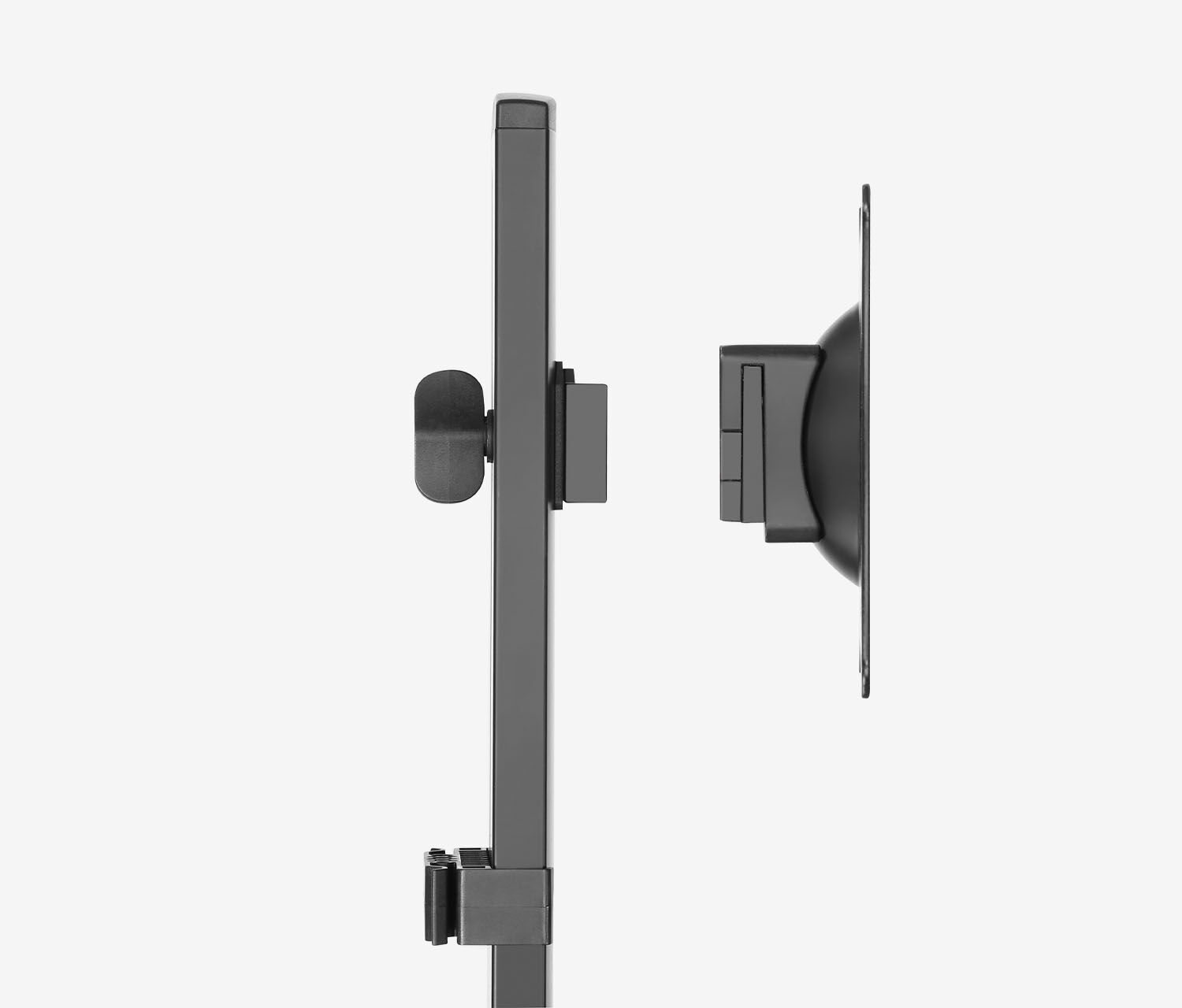 Höhenverstellbarer Wandarbeitsplatz