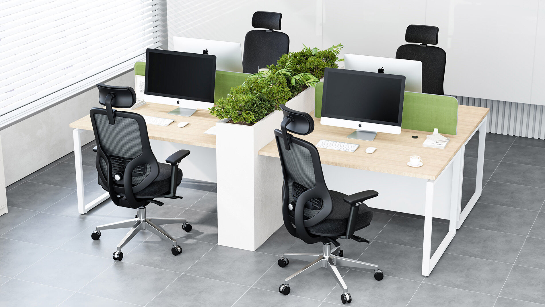 Bürodrehstuhl SENTA Schwarz Hoch