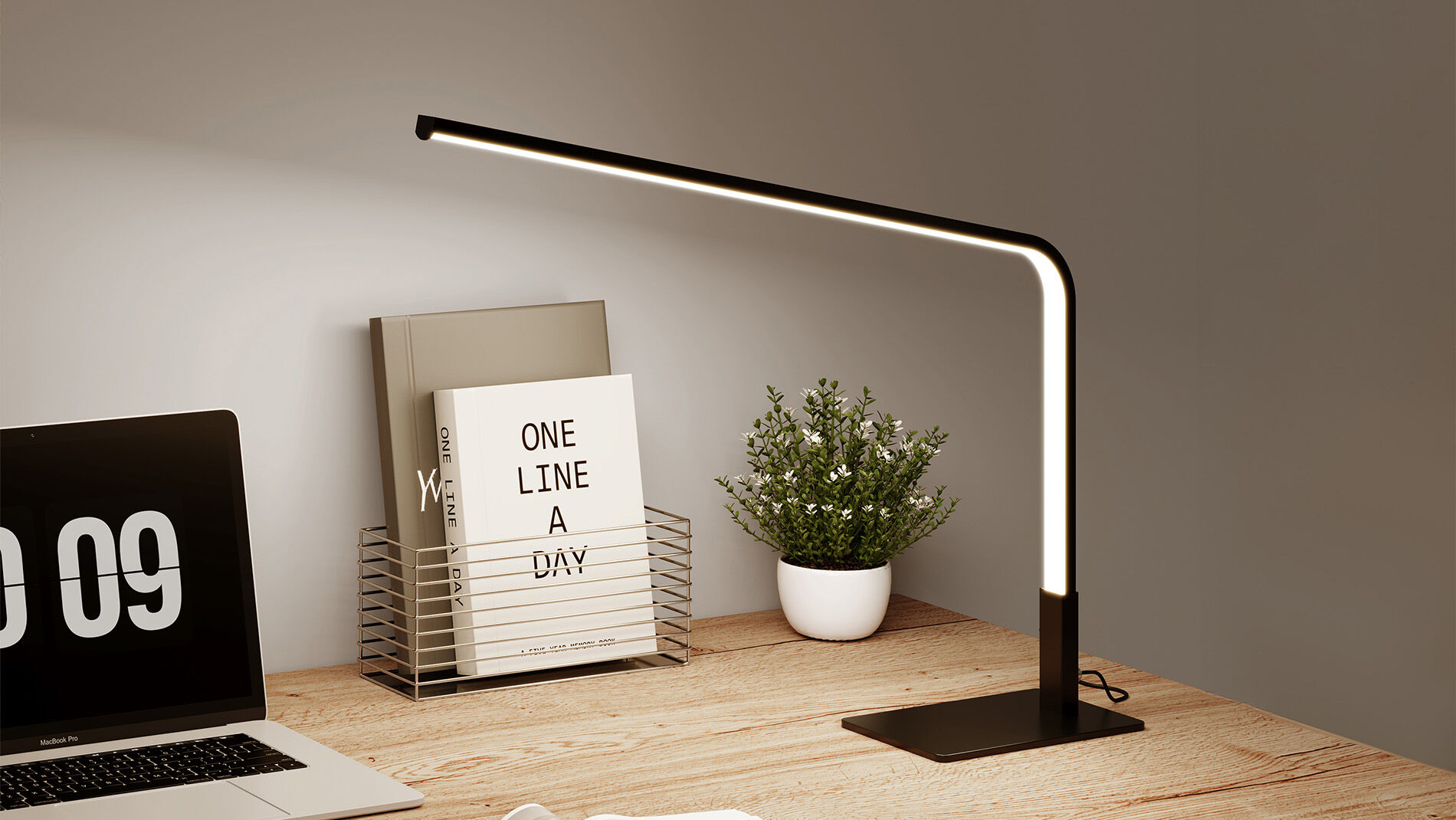 LED-Schreibtischlampe mit Standfuß #20