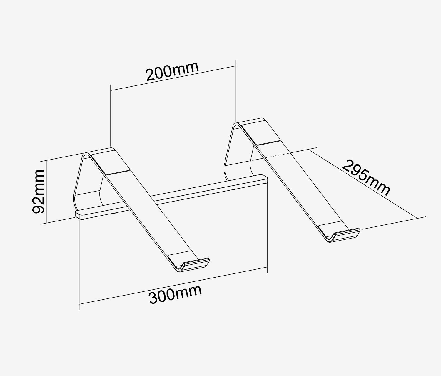 Laptopstandaard Aluminium