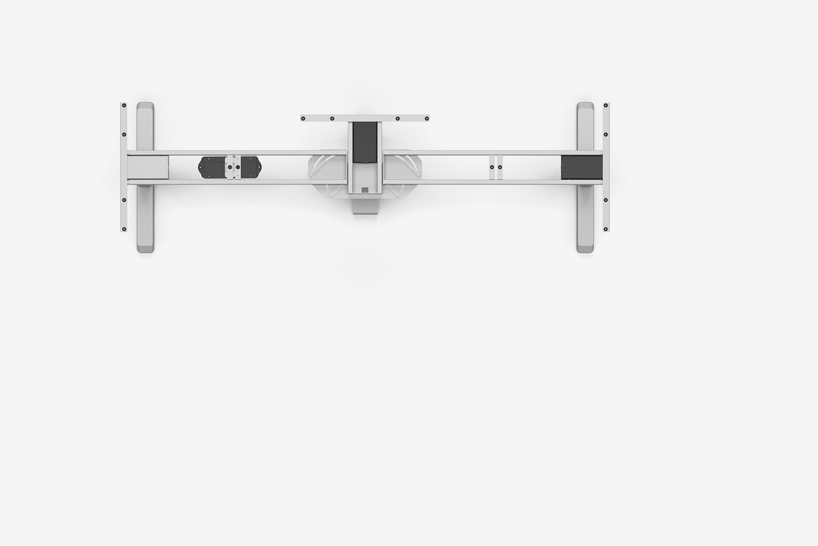 PRIMUS Ecktischgestell Flex XL Grau