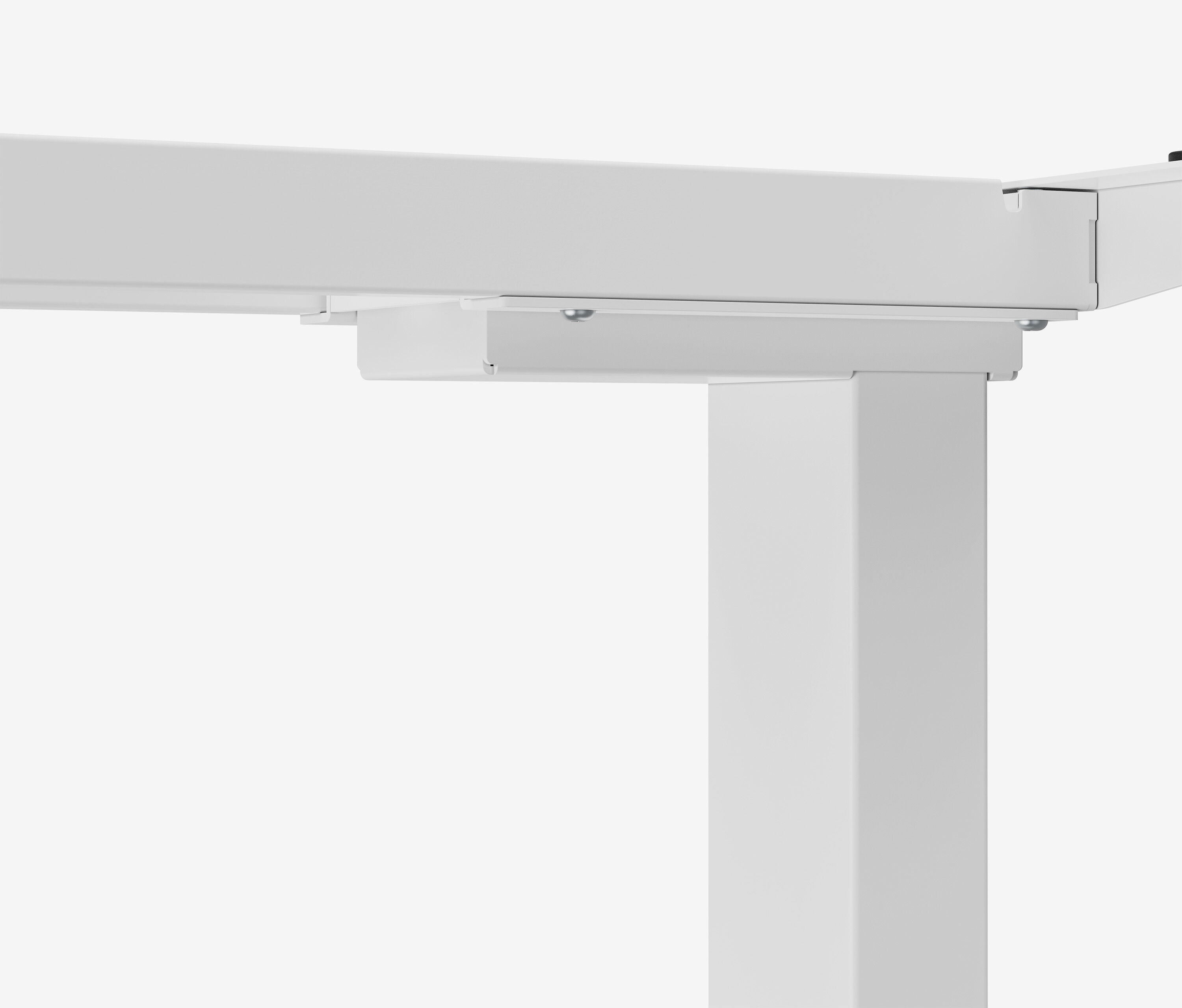 PRIMUS Ecktischgestell Flex Weiß