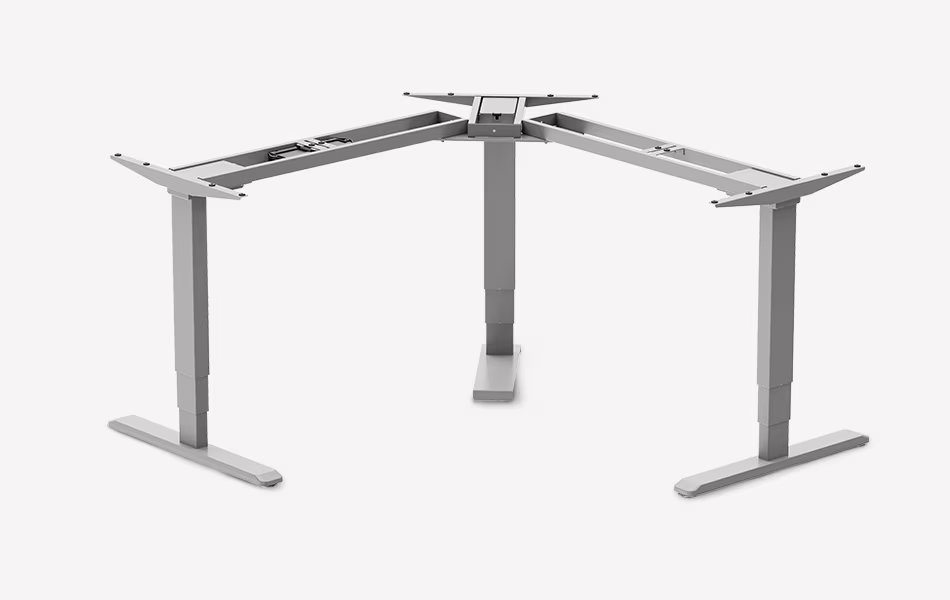 PRIMUS Ecktischgestell Flex Grau