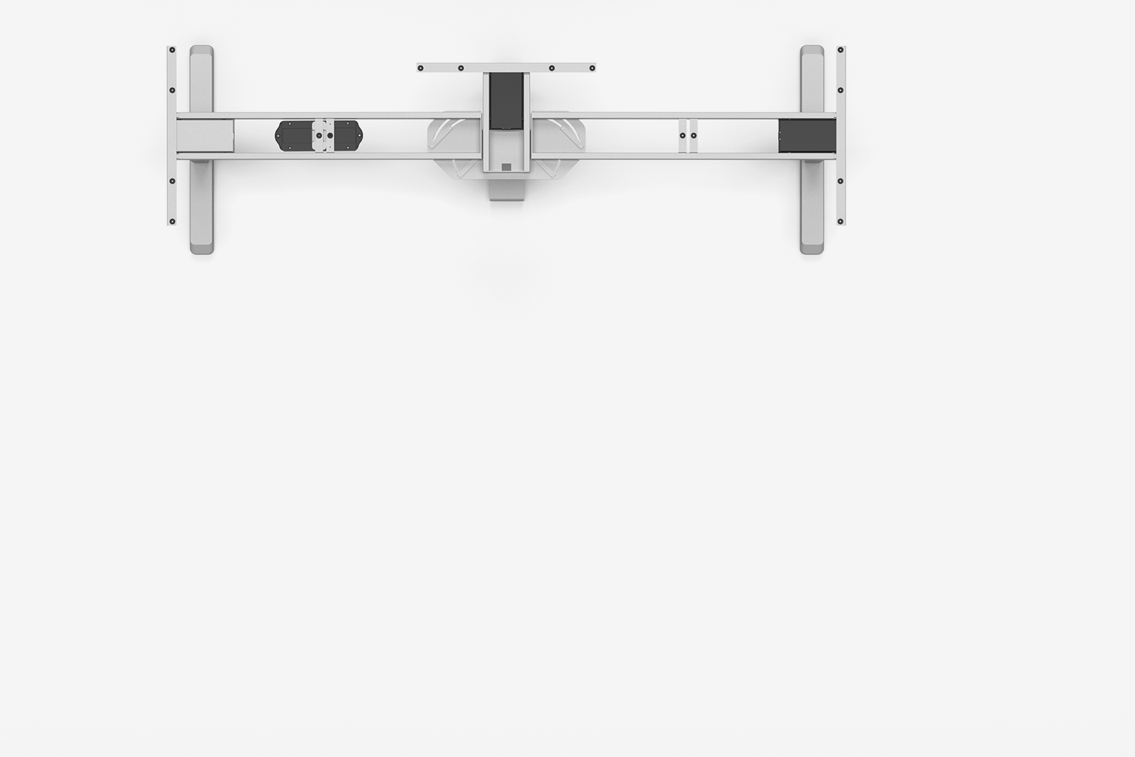 PRIMUS Ecktischgestell Flex XL Schwarz