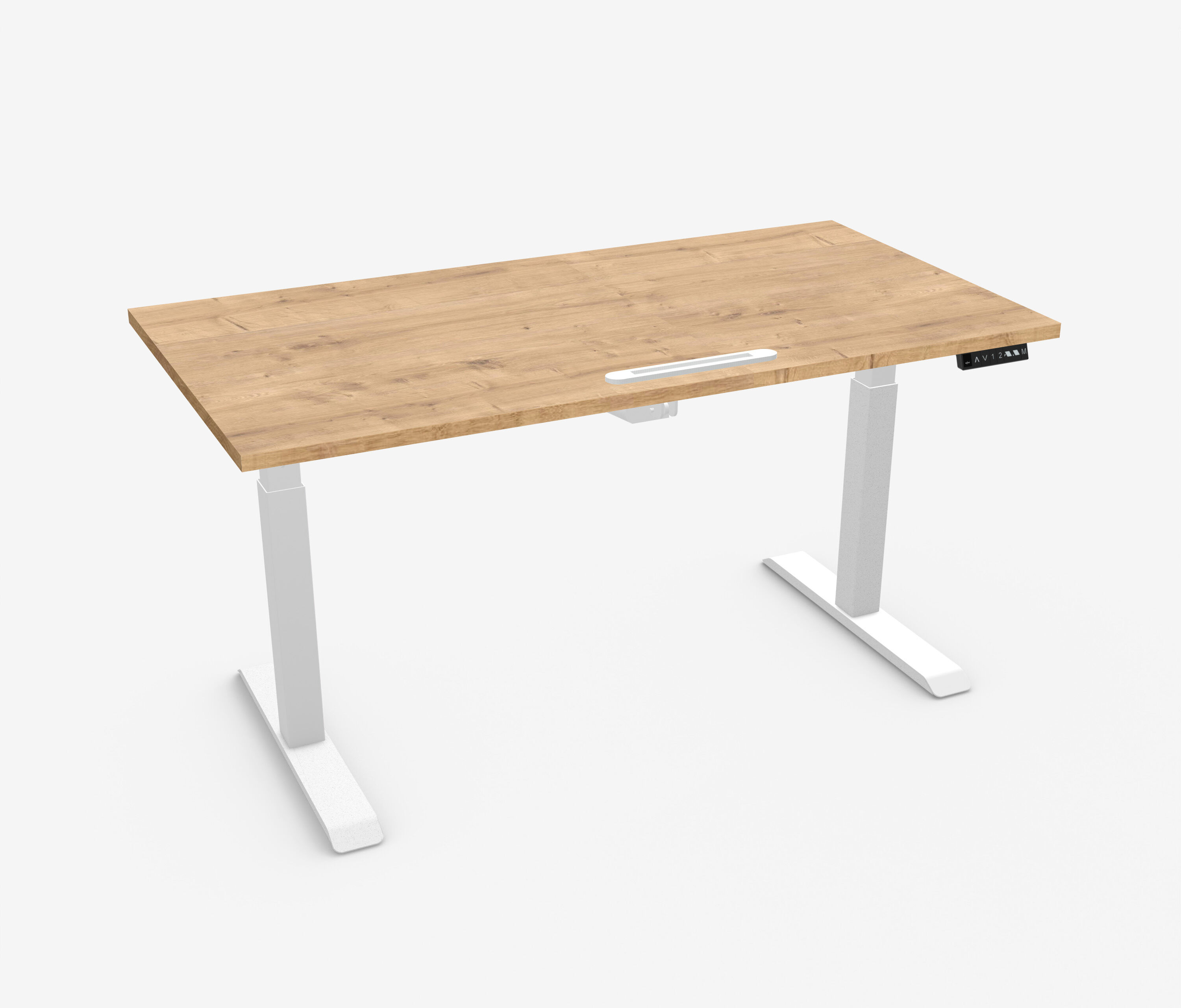 PRIMUS Studio Weiß Eiche 1600 x 800