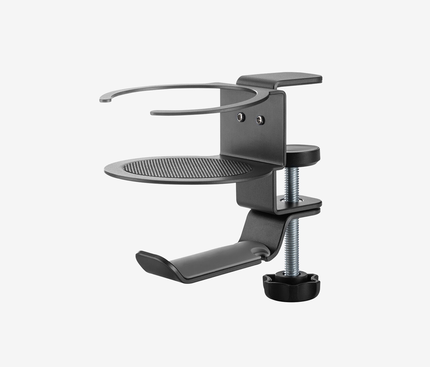 Headset Halter mit integriertem Getränkehalter