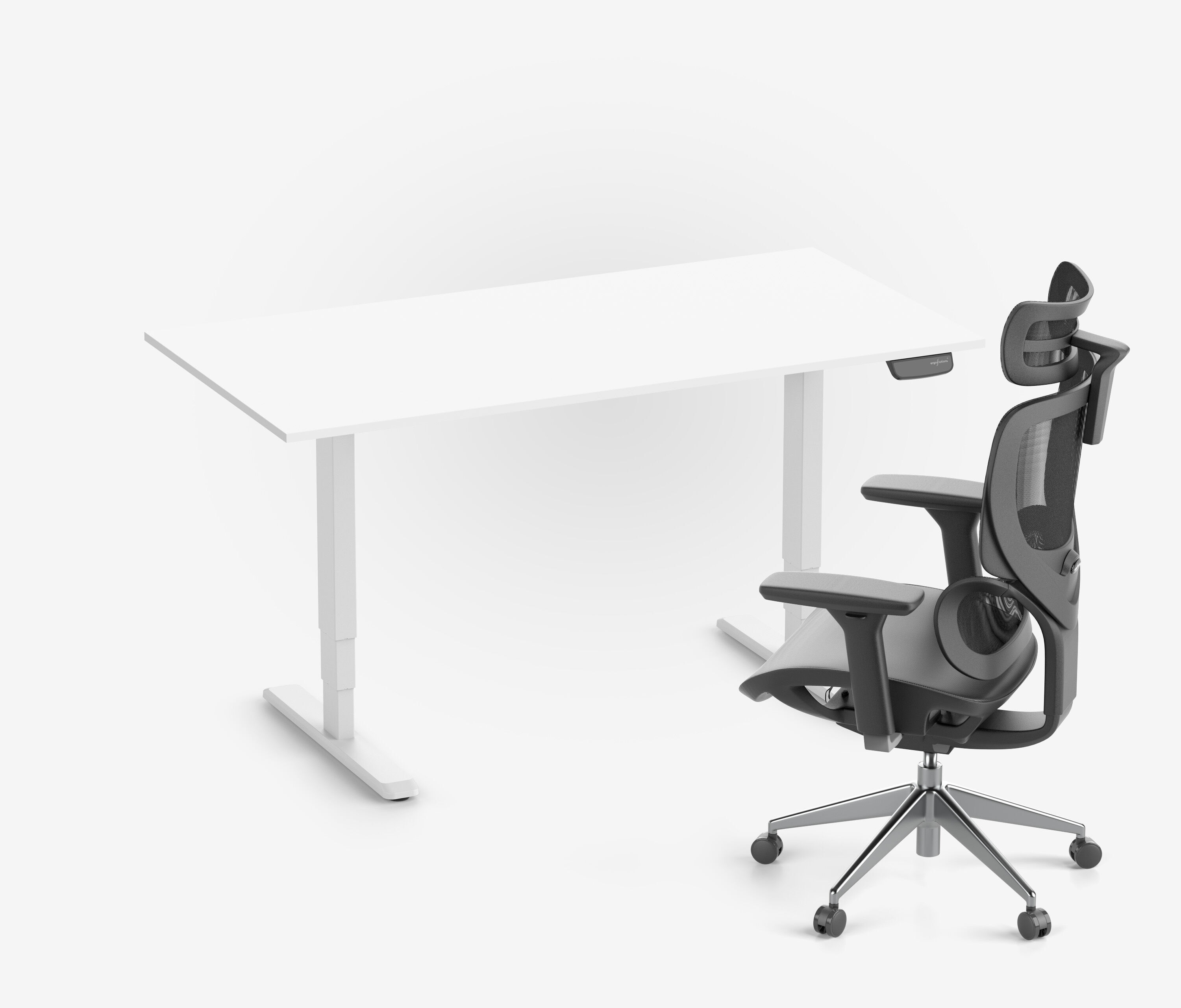 PRIMUS + Stoel Wit 140x80 Wit