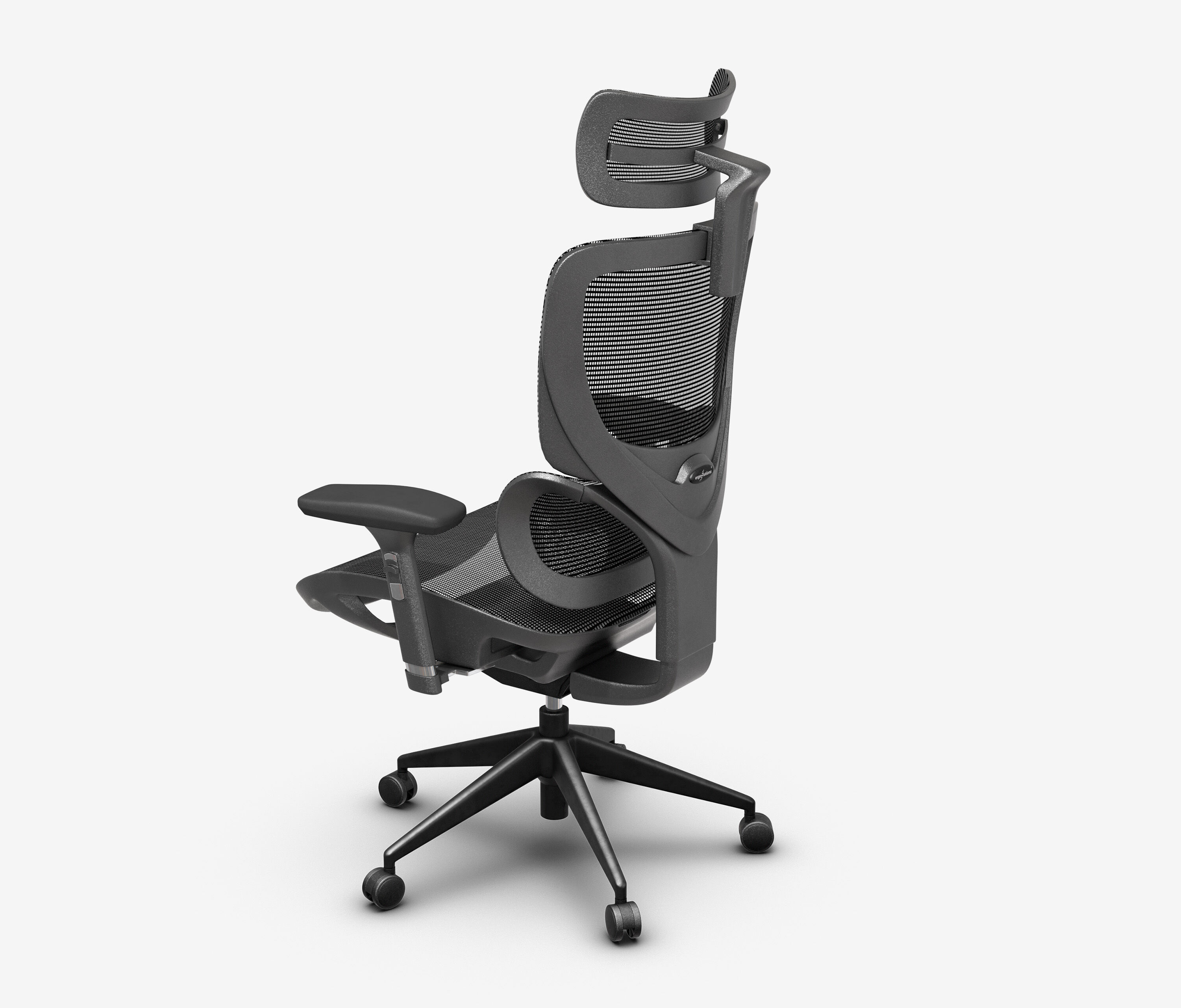 Bürodrehstuhl SENTA FX Mesh Hoch Schwarz Schwarz