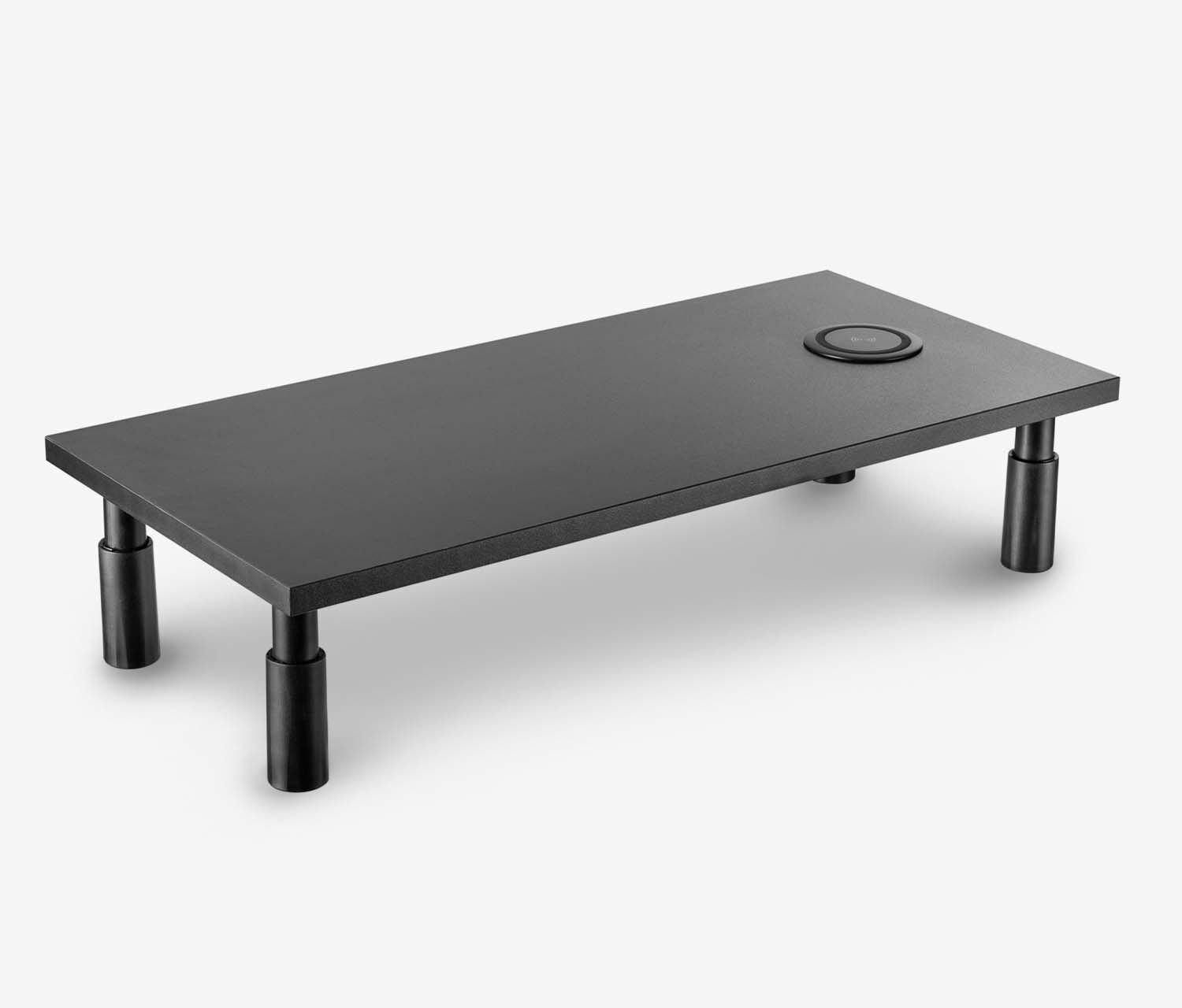 Monitorverhoging met geïntegreerde Qi-oplader