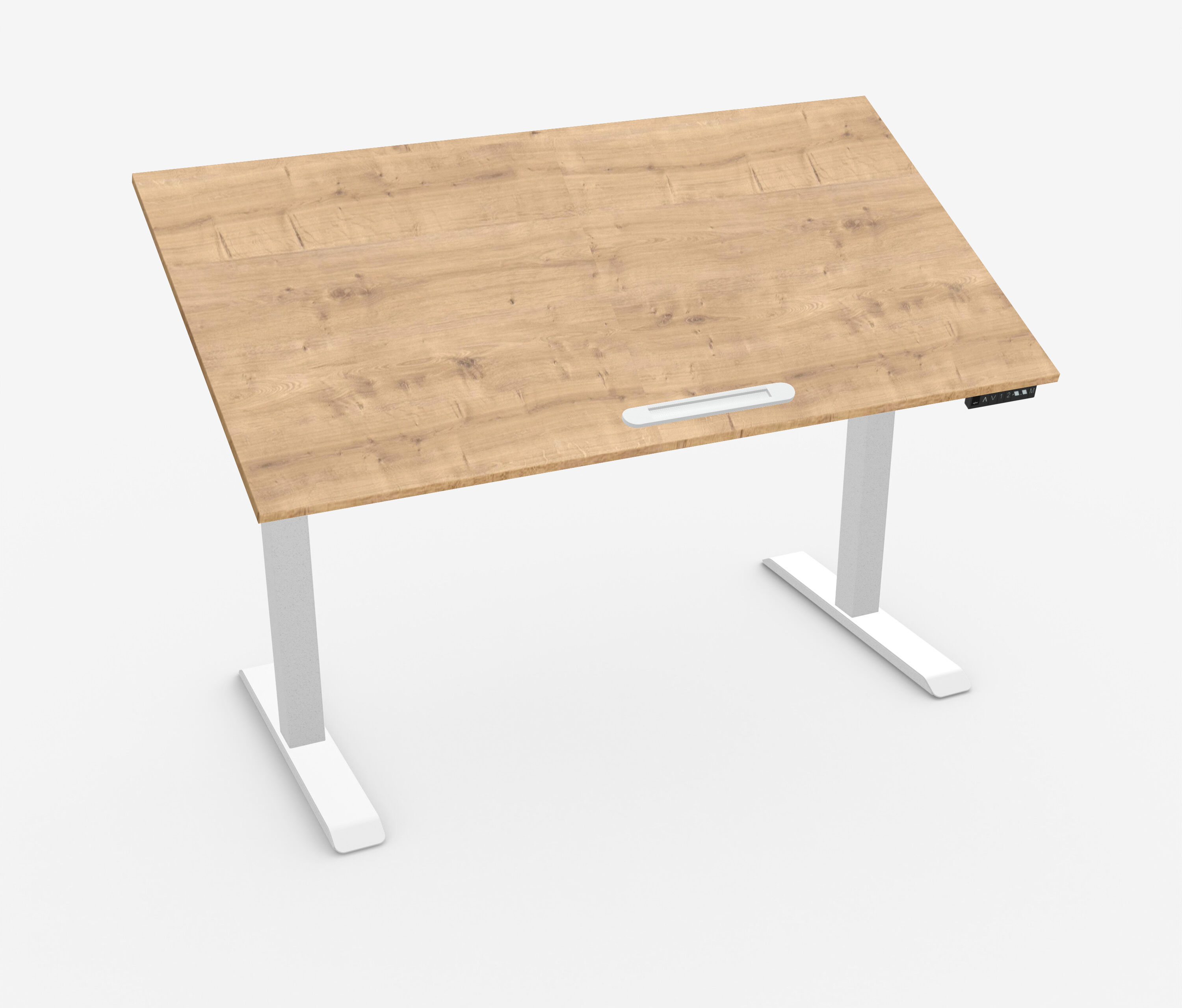 PRIMUS Studio Weiß Eiche 1600 x 800