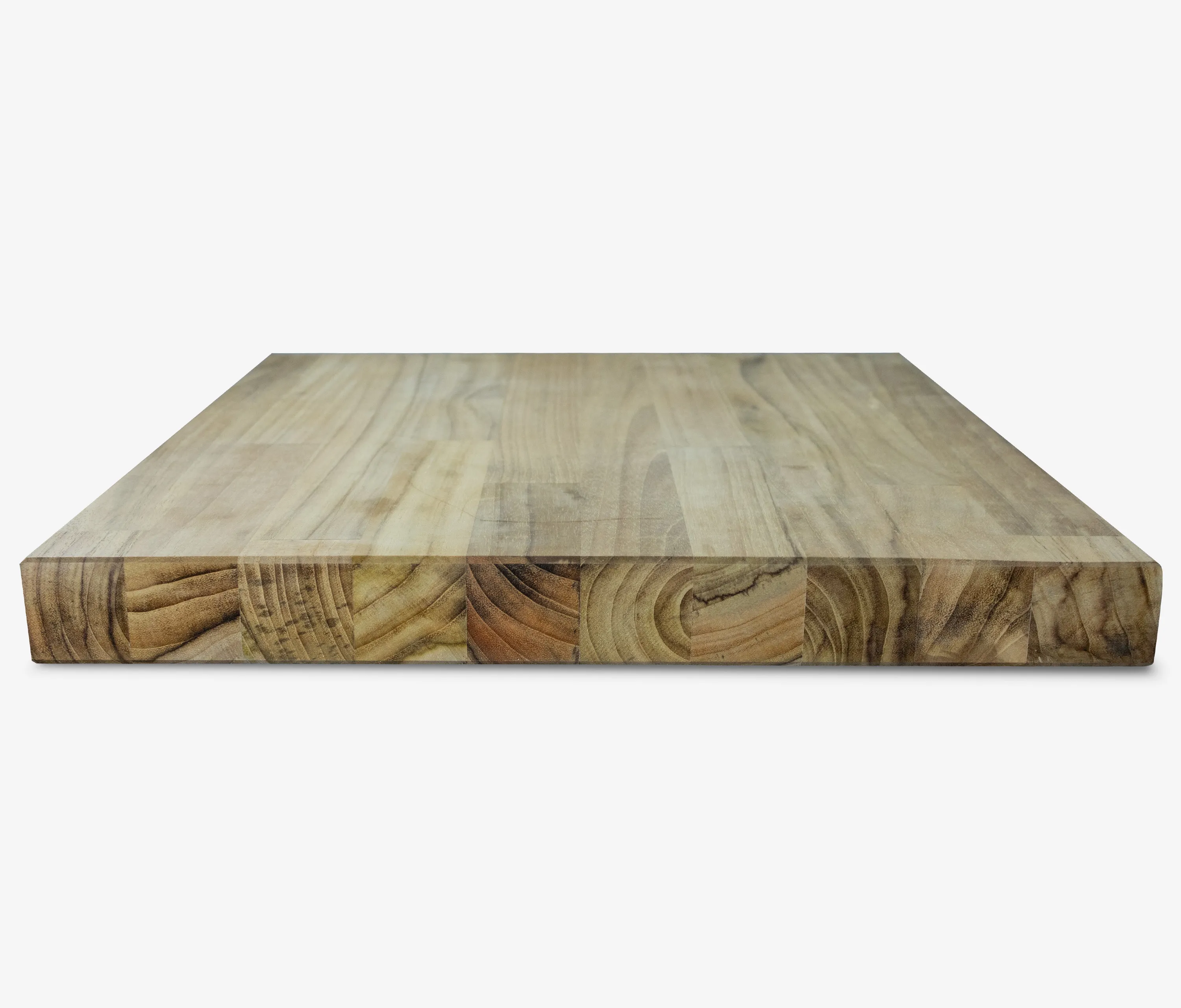 Teak Keilgezinkt 1400 x 800 mm 18 mm