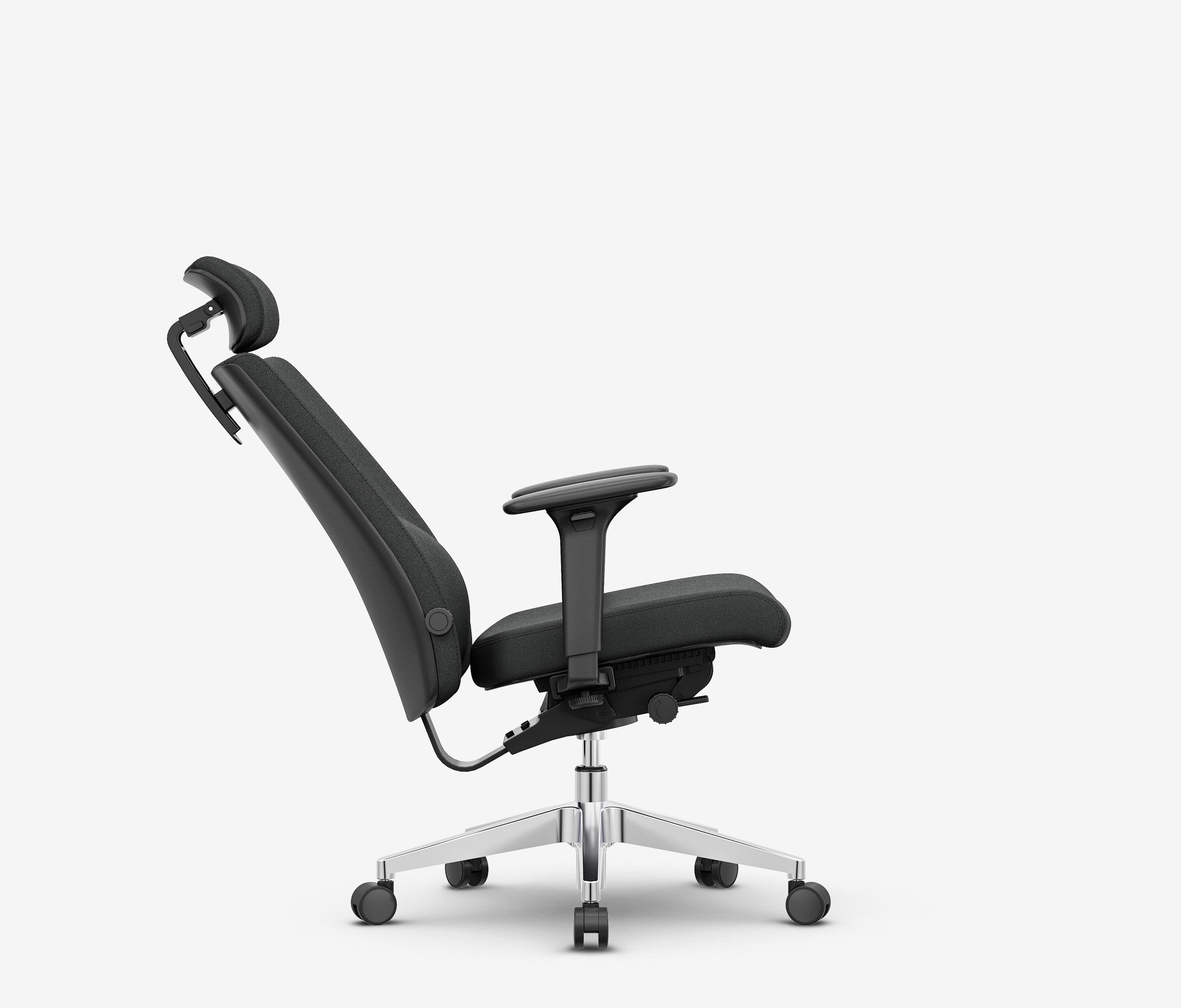 Bürodrehstuhl Senta Pro Schwarz Niedrig