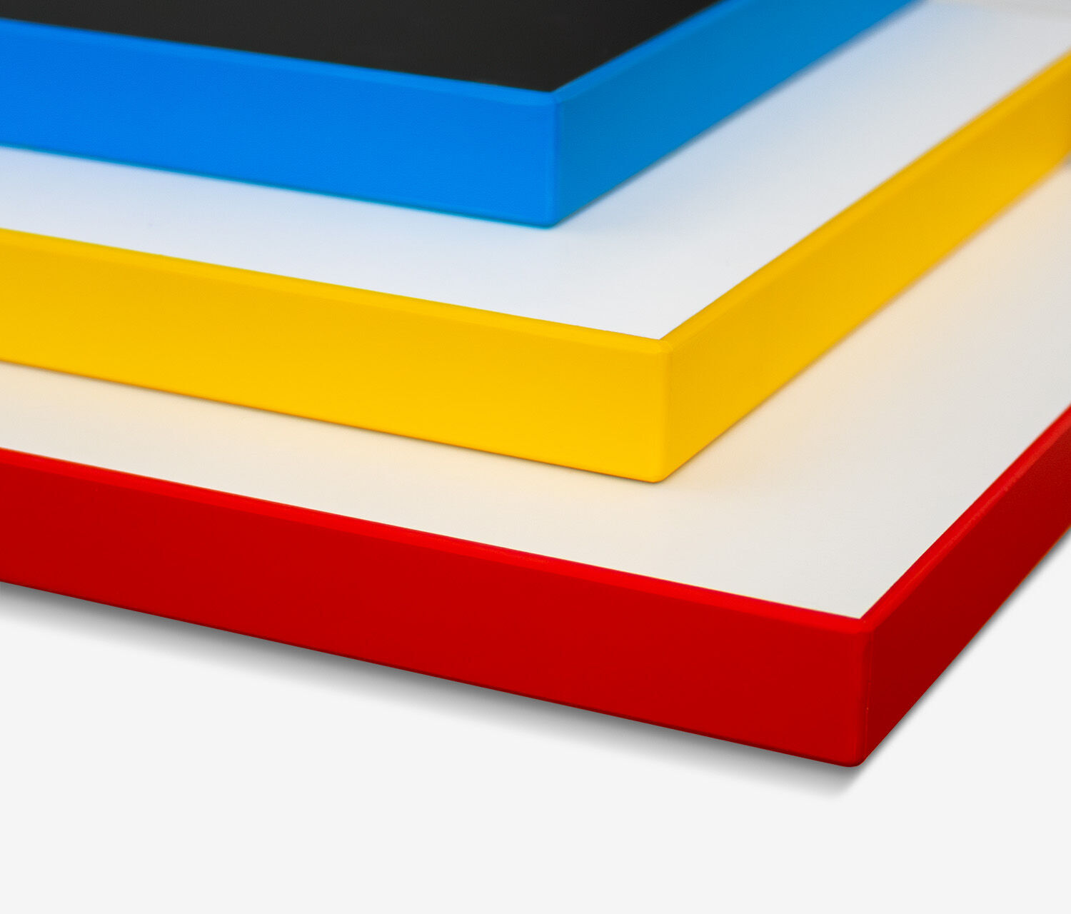 Gaming Tischplatte Weiß Rechteck Topweiß Yellow Cab 1400 x 800 x 19 mm